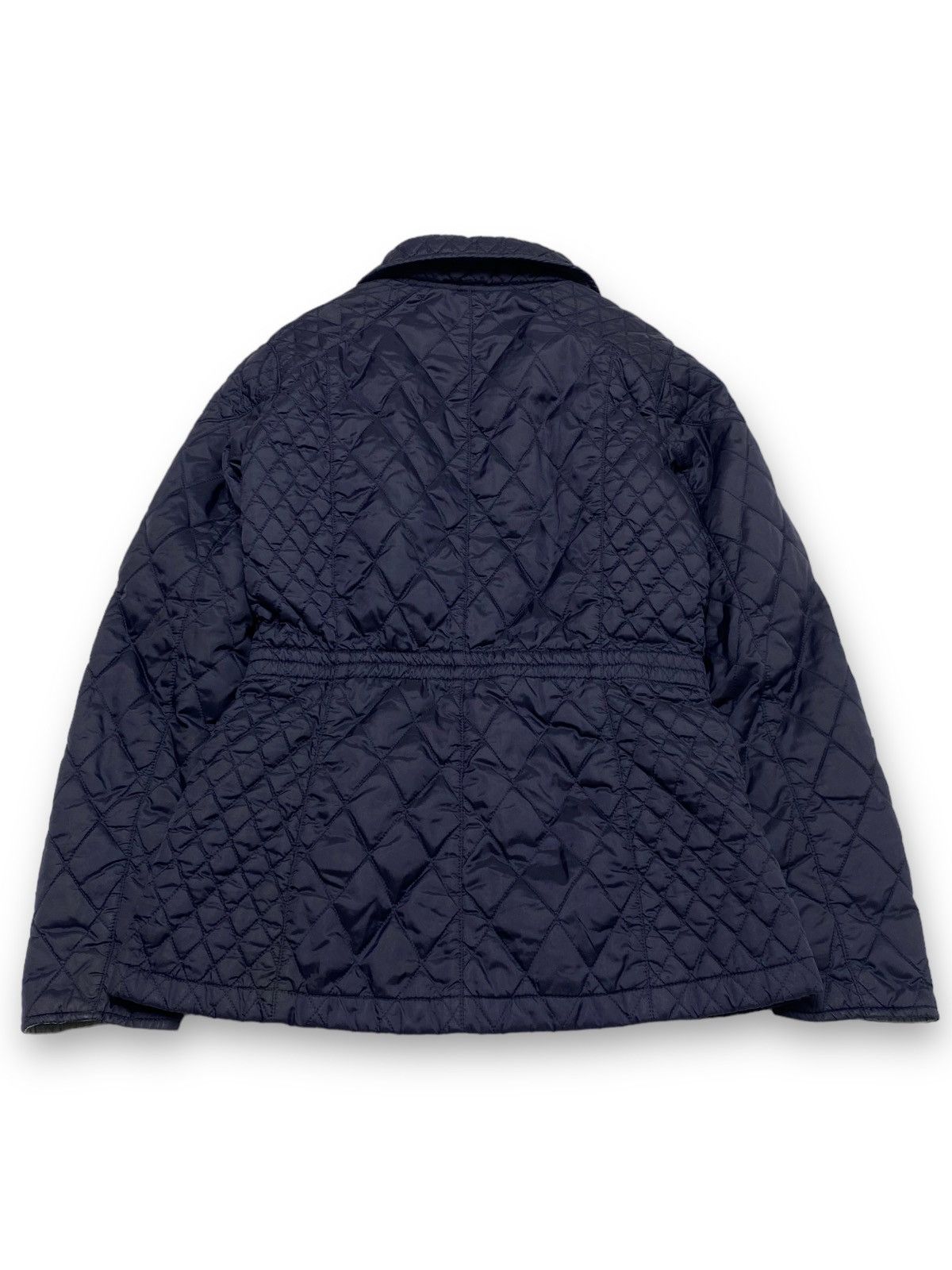 Barbour Vintage BARBOUR Quilted Deep Blue Navy Jacket Size XS / US 0-2 / IT 36-38 - 8 Thumbnail