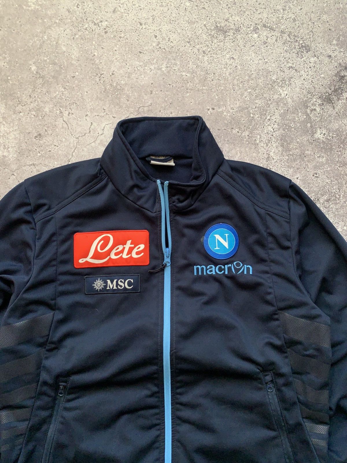 Macron 🔥MACRON NAPOLI 2012/2013 ITALY BLOCKCORE TRACK JACKET Size US M / EU 48-50 / 2 - 3 Thumbnail