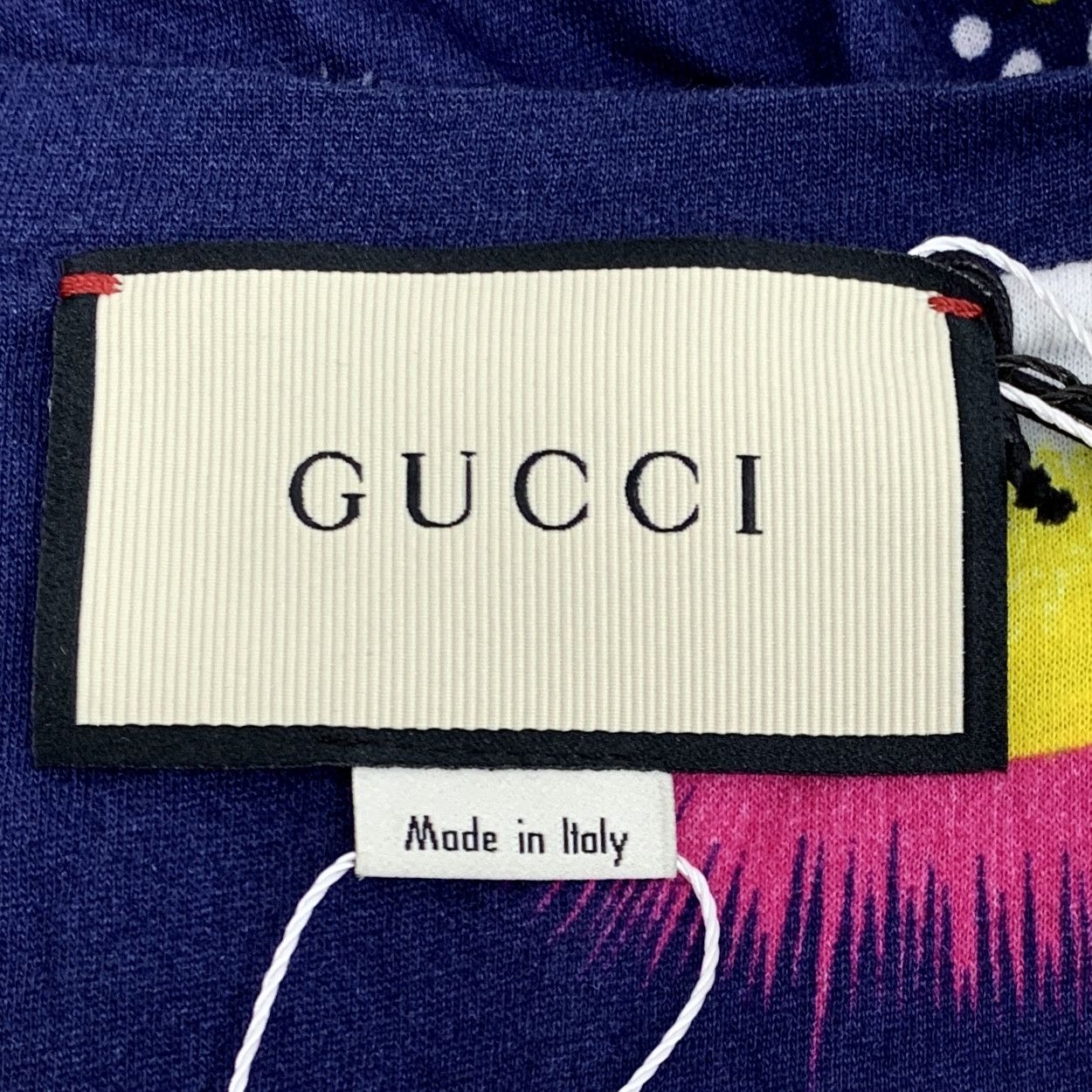 Gucci Gucci Planet Eagle T-Shirt Navy (S) Size US S / EU 44-46 / 1 - 6 Thumbnail