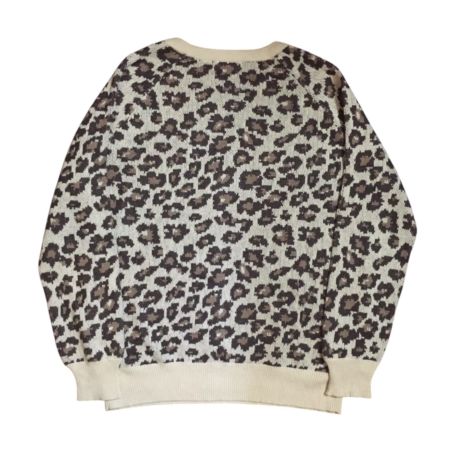 Vision Streetwear Vision Streetwear x Japanese Rodeo Crowns Leopard Knitwear Size US M / EU 48-50 / 2 - 2 Thumbnail