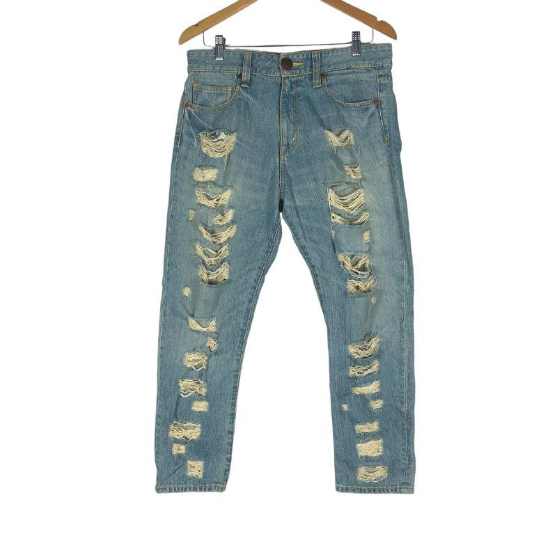 Vintage Co & Lu Original Denim Distressed Jeans