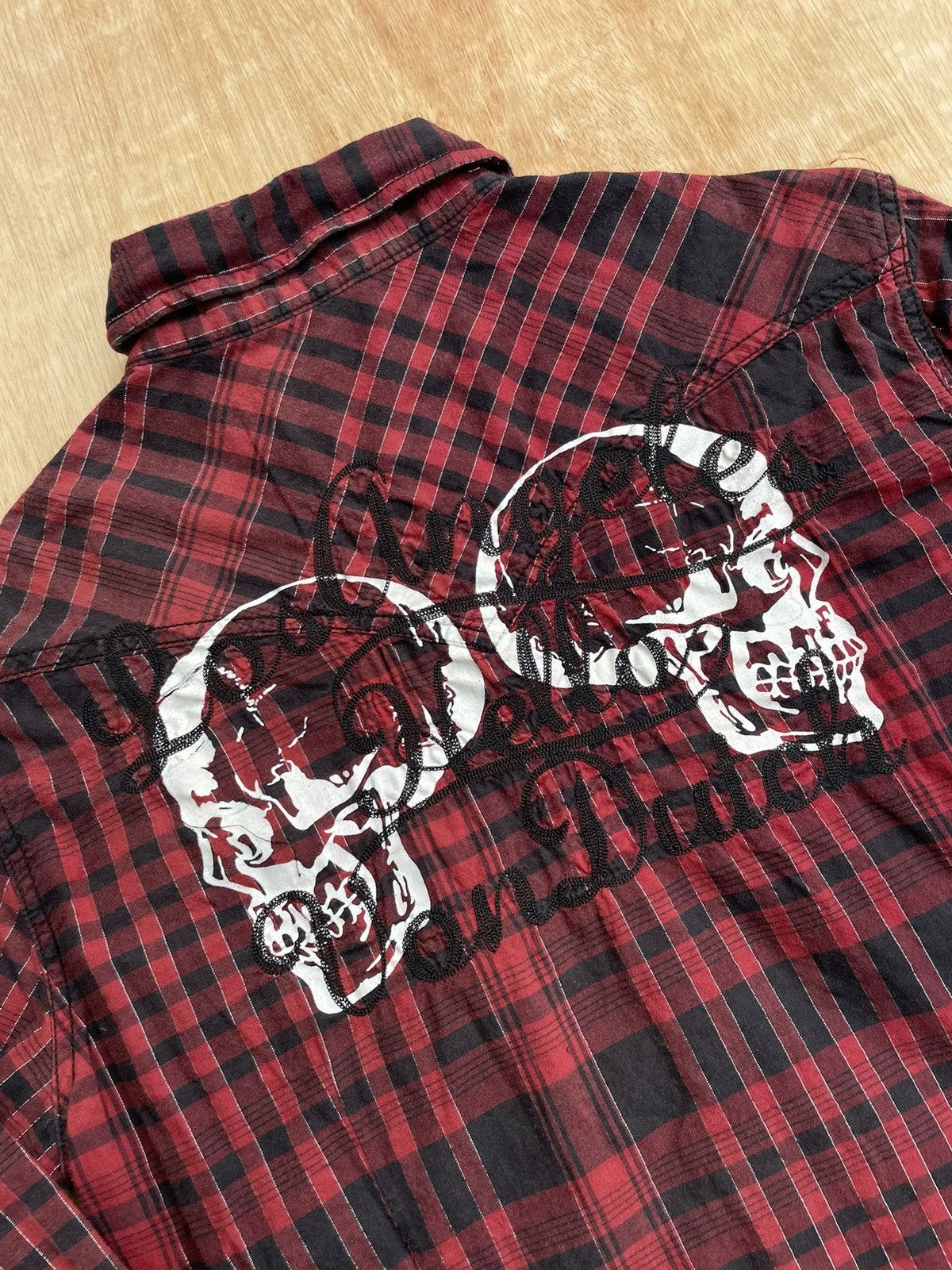 Hysteric Glamour Von Dutch Skull Ifsixwasnine Punk shirt Size US M / EU 48-50 / 2 - 2 Thumbnail