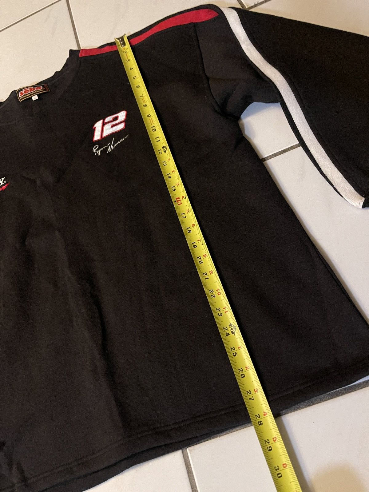 NASCAR VINTAGE 90s SONY NASCAR RACING SEBA RYAN NEWMAN SWEATSHIRT Size US L / EU 52-54 / 3 - 4 Thumbnail