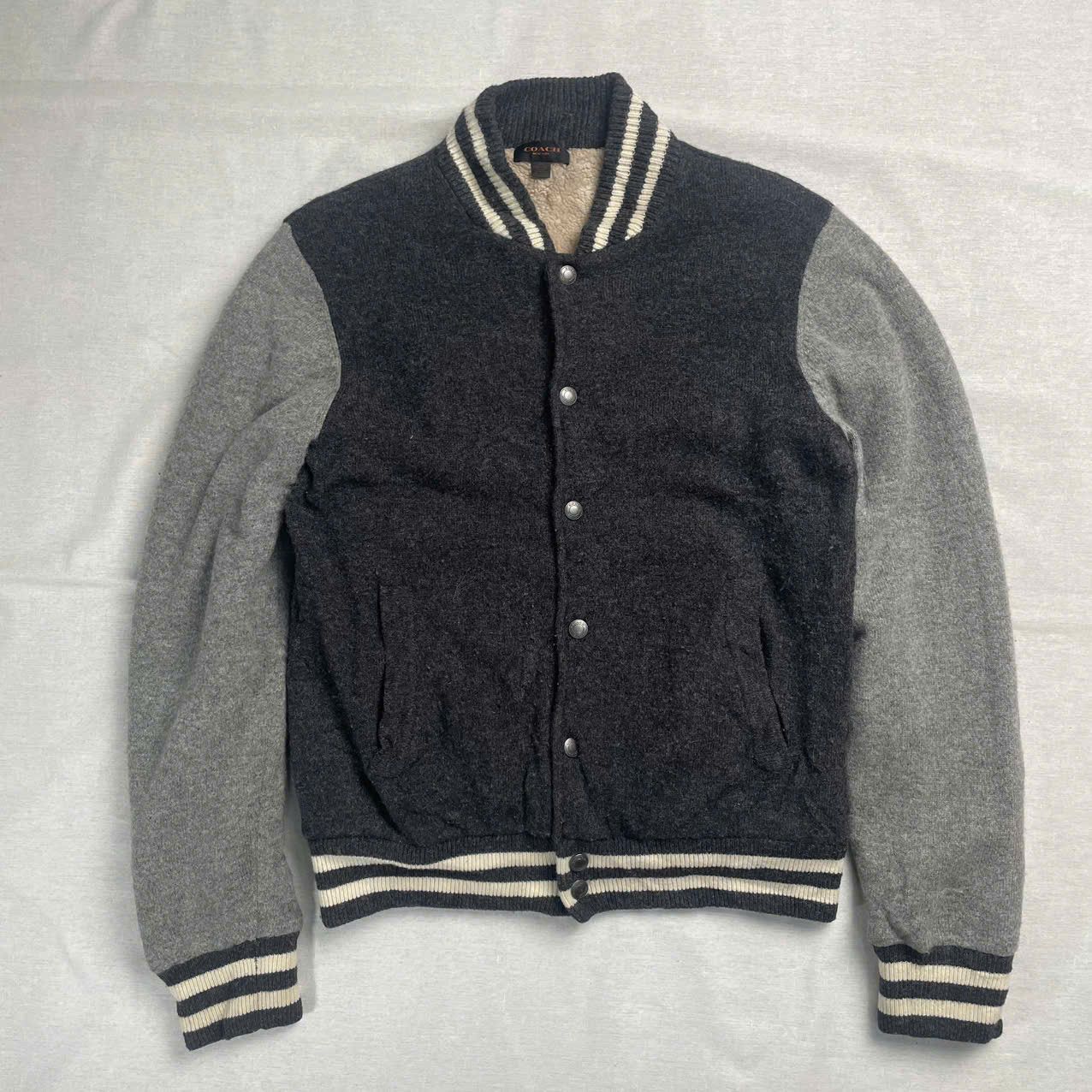 Coach Coach wool varsity jacket with leather tab Size US S / EU 44-46 / 1 - 1 Thumbnail