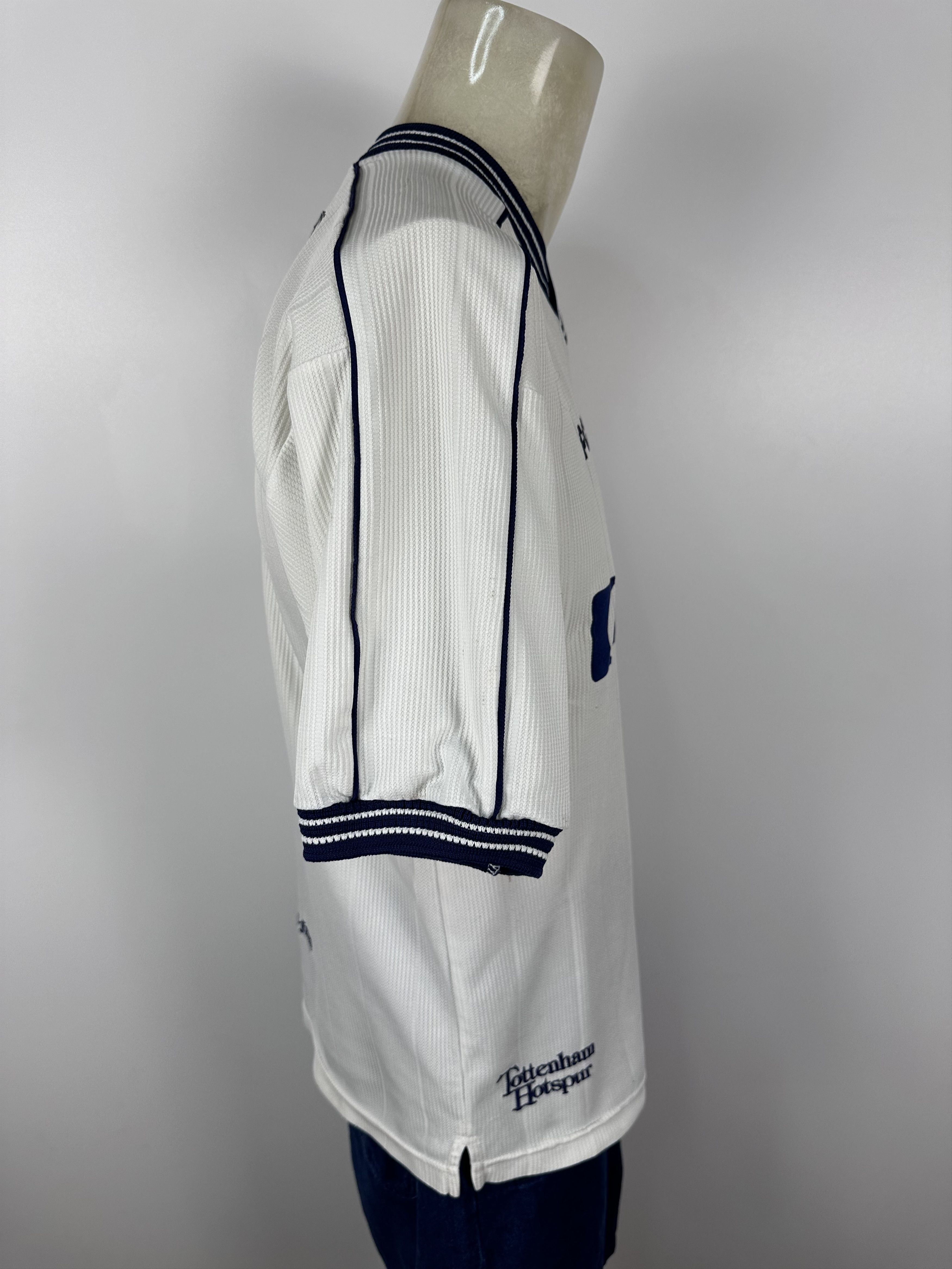 PONY × Vintage TOTTENHAM HOTSPUR 1997 Home Football Shirt Soccer Jersey Size US S / EU 44-46 / 1 - 11 Thumbnail
