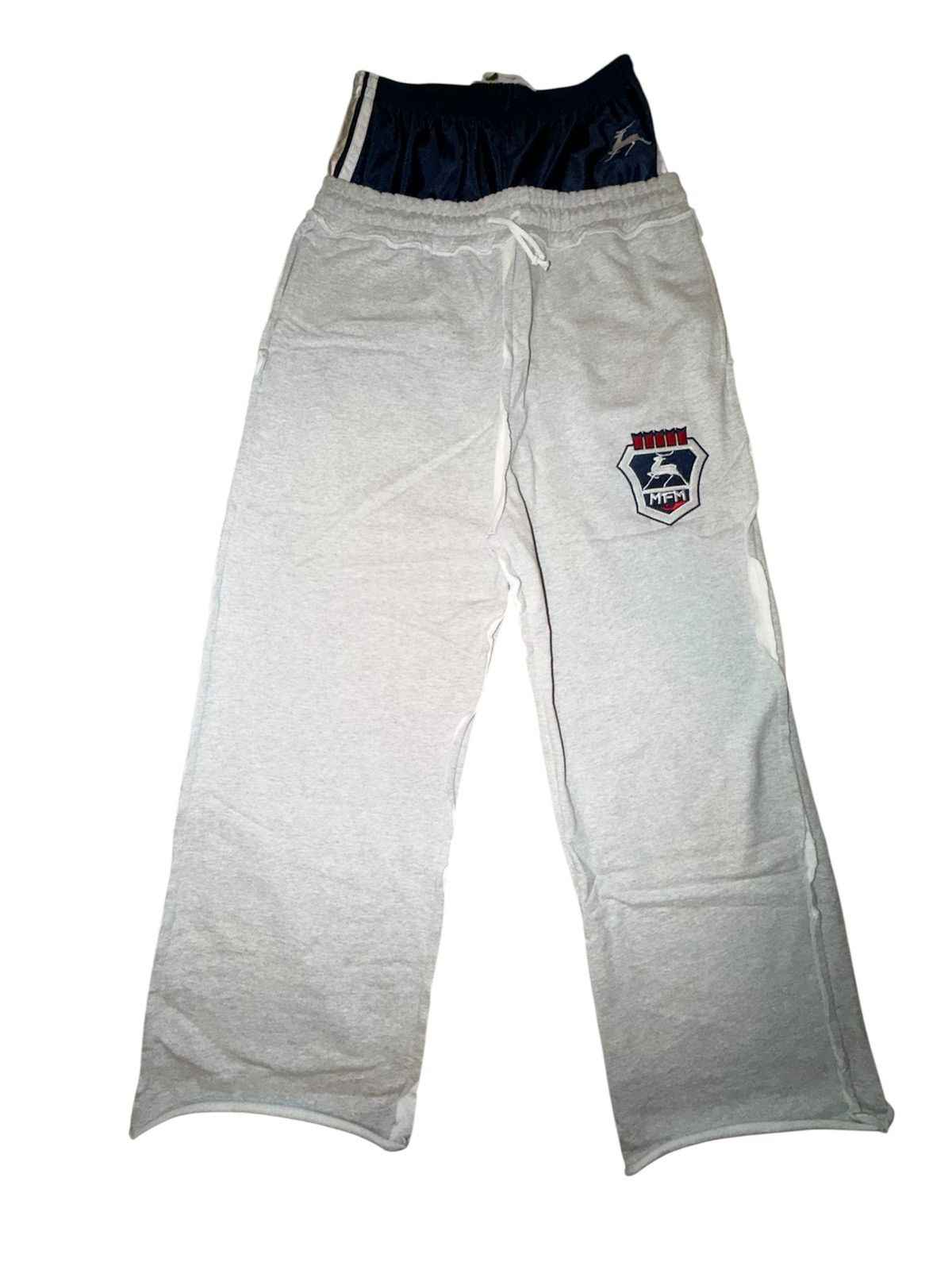 Greedy Unit × murd333r.fm Greedy Unit x Murd333r.Fm x ComplexCon Grey Sweatpants Size US 34 / EU 50 - 1 Thumbnail