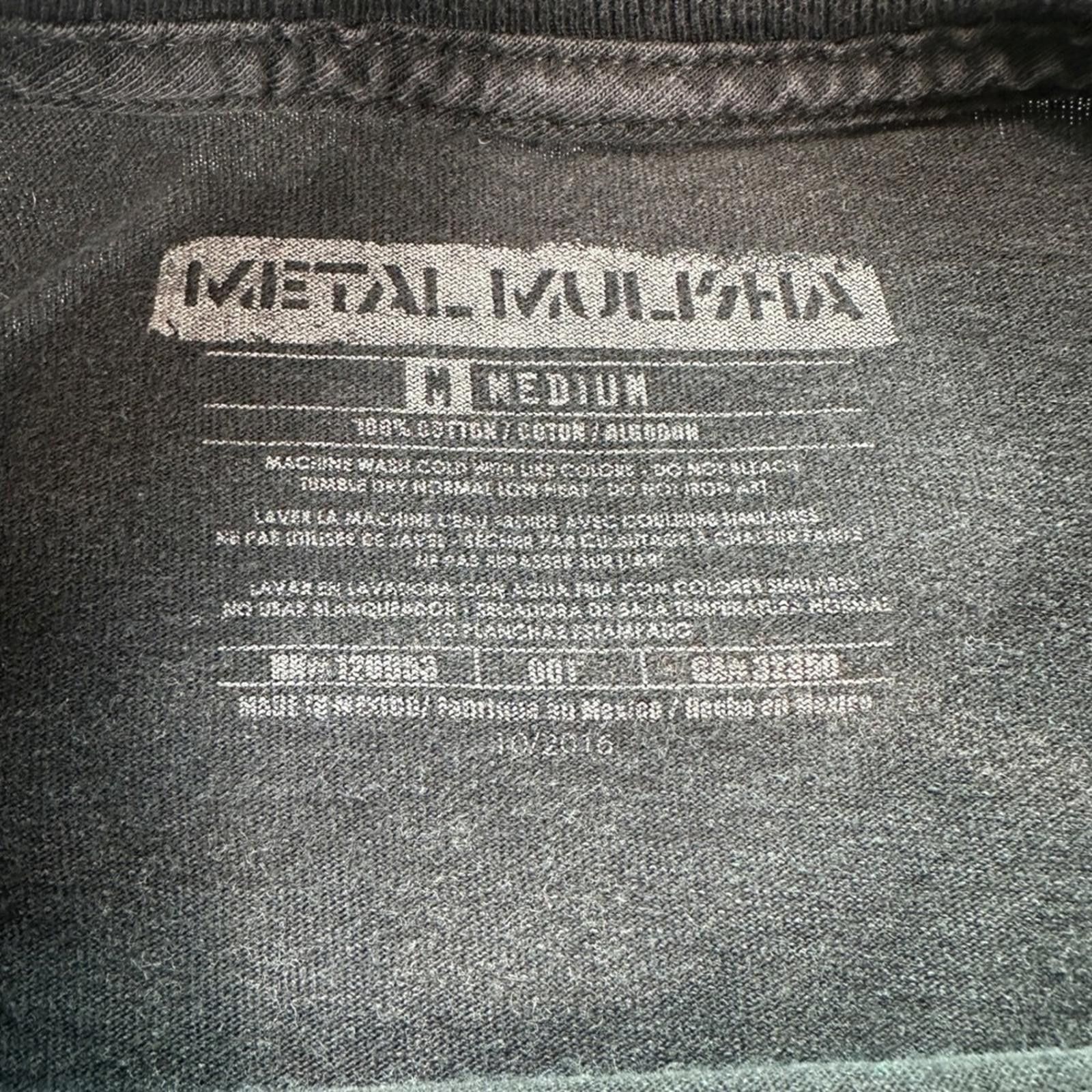 Metal Mulisha Vintage Metal Mulisha Mens T Shirt Grenade Graphic Black Size US M / EU 48-50 / 2 - 4 Thumbnail