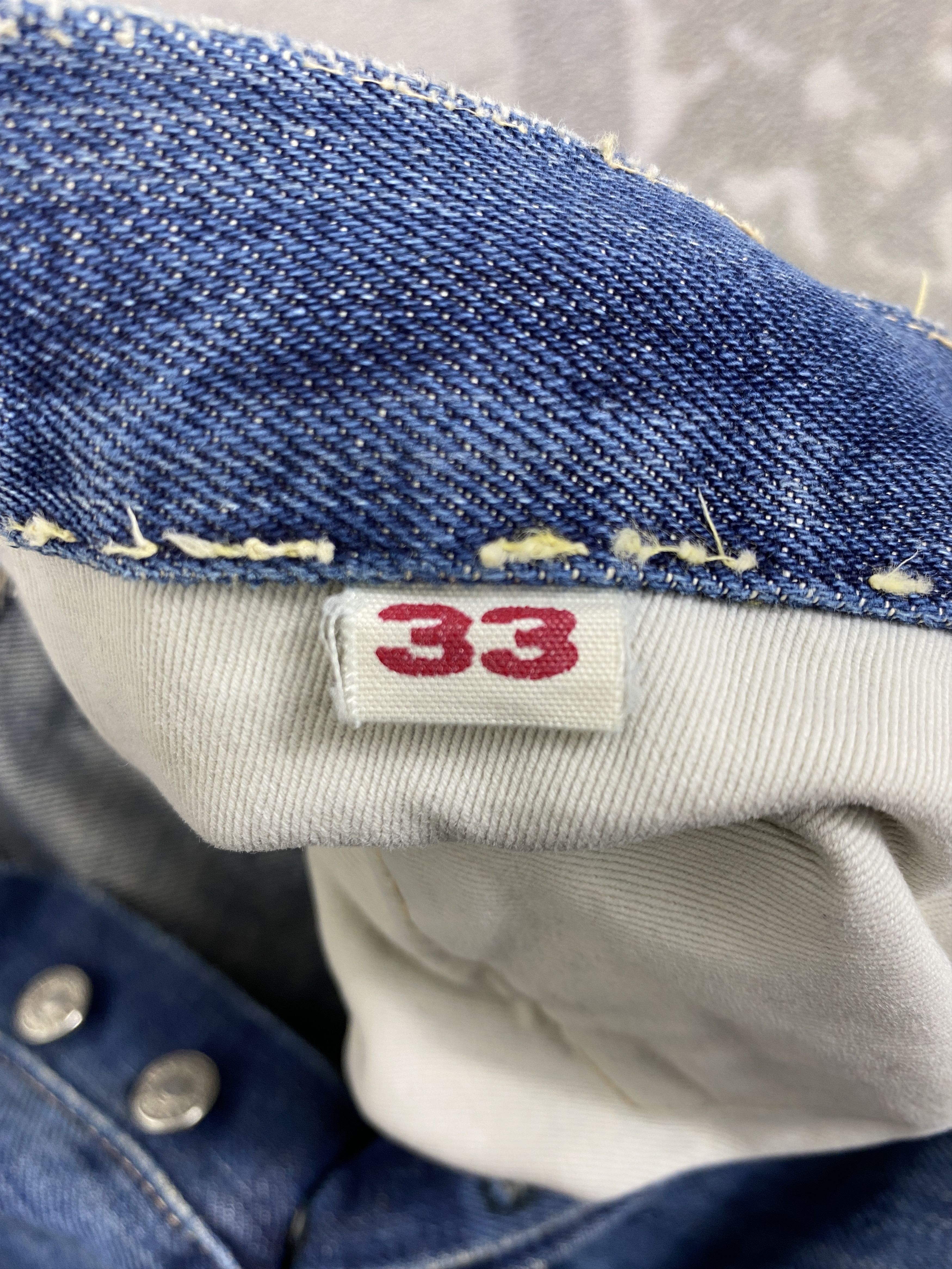 Japanese Brand Redline HR Market Vintage Jeans 32x31 - JN3679 Size US 32 / EU 48 - 10 Thumbnail
