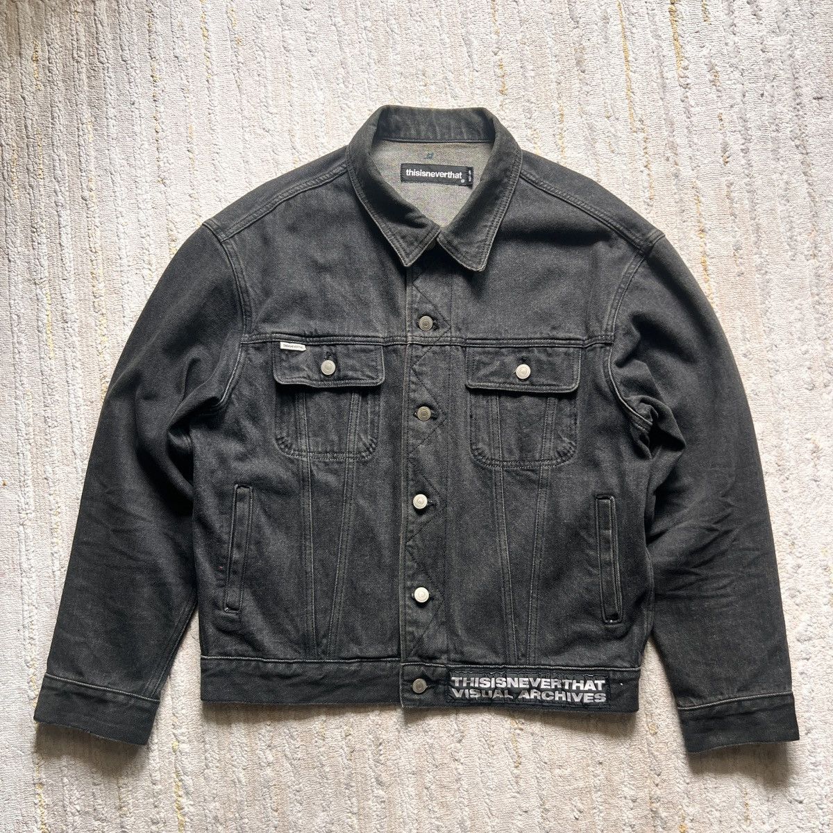 thisisneverthat Thisisneverthat Visual Archive Denim Jacket Size US M / EU 48-50 / 2 - 2 Thumbnail