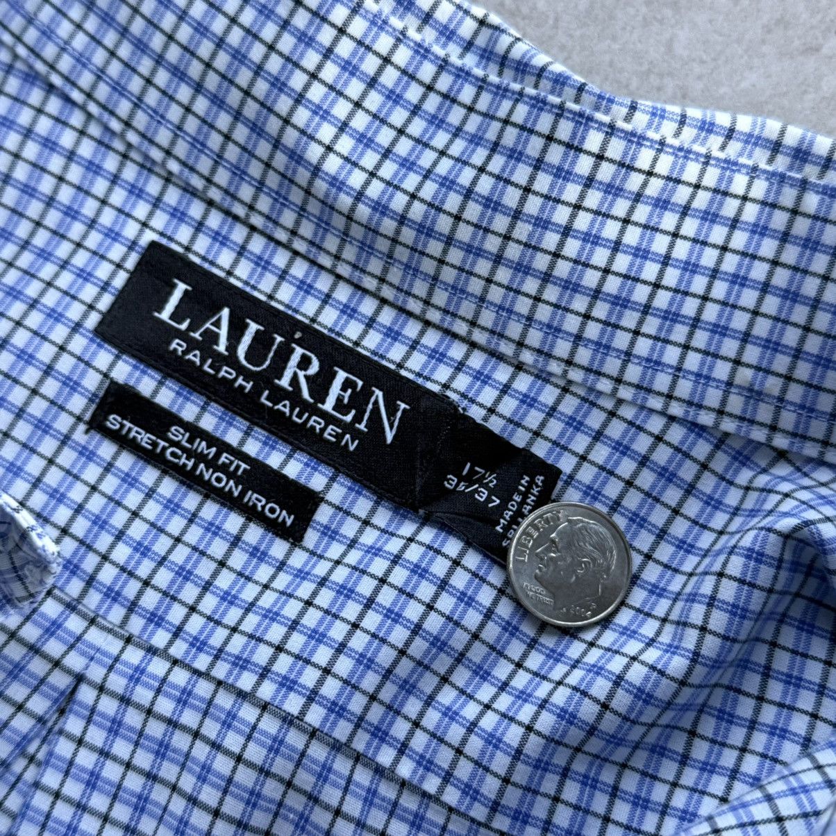 Lauren Ralph Lauren Lauren Ralph Lauren Button Down Shirt Size US XL / EU 56 / 4 - 2 Thumbnail