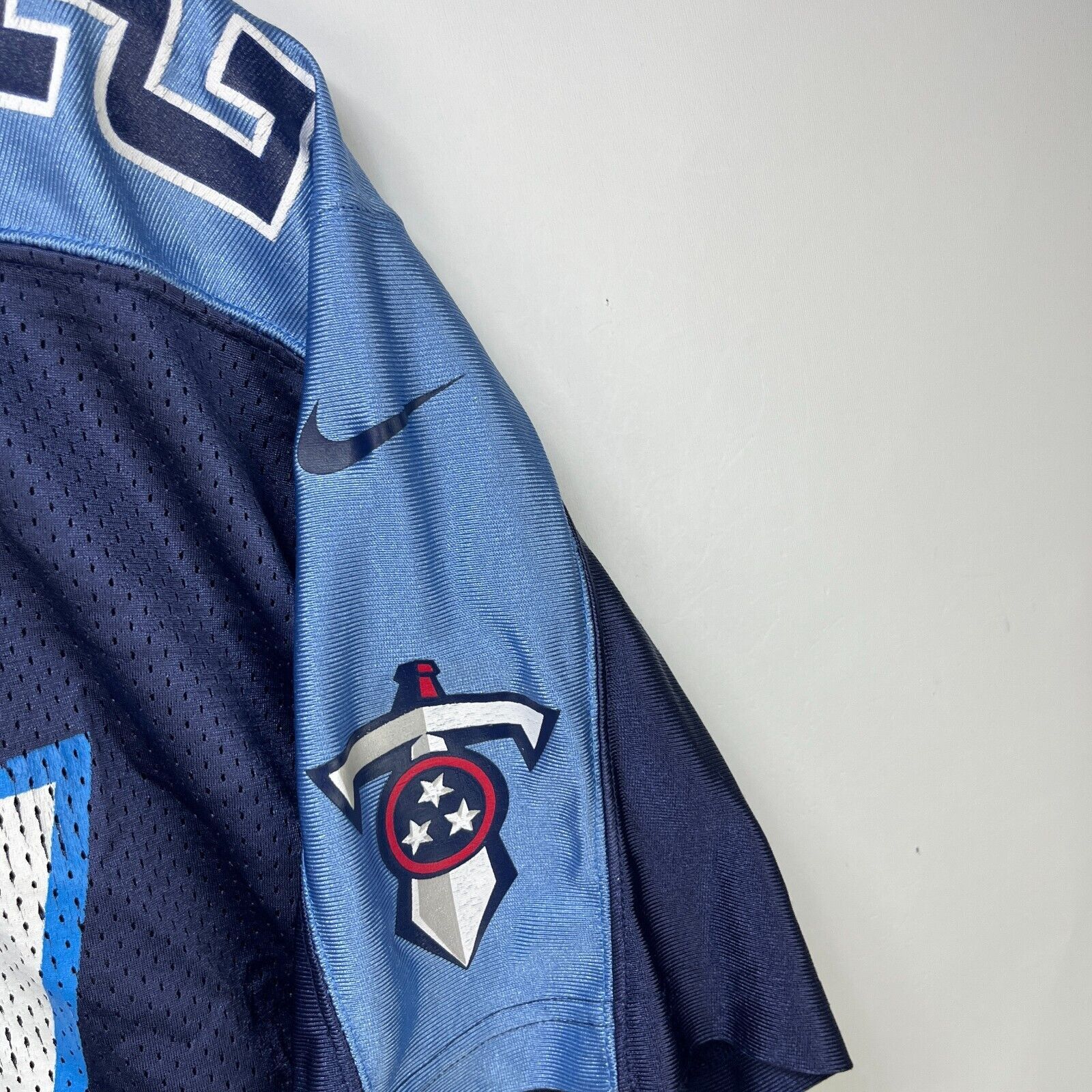 Nike × Vintage Vintage Nike Houston Titans Youth XL Eddie George Tennesee Size US XL / EU 56 / 4 - 4 Thumbnail