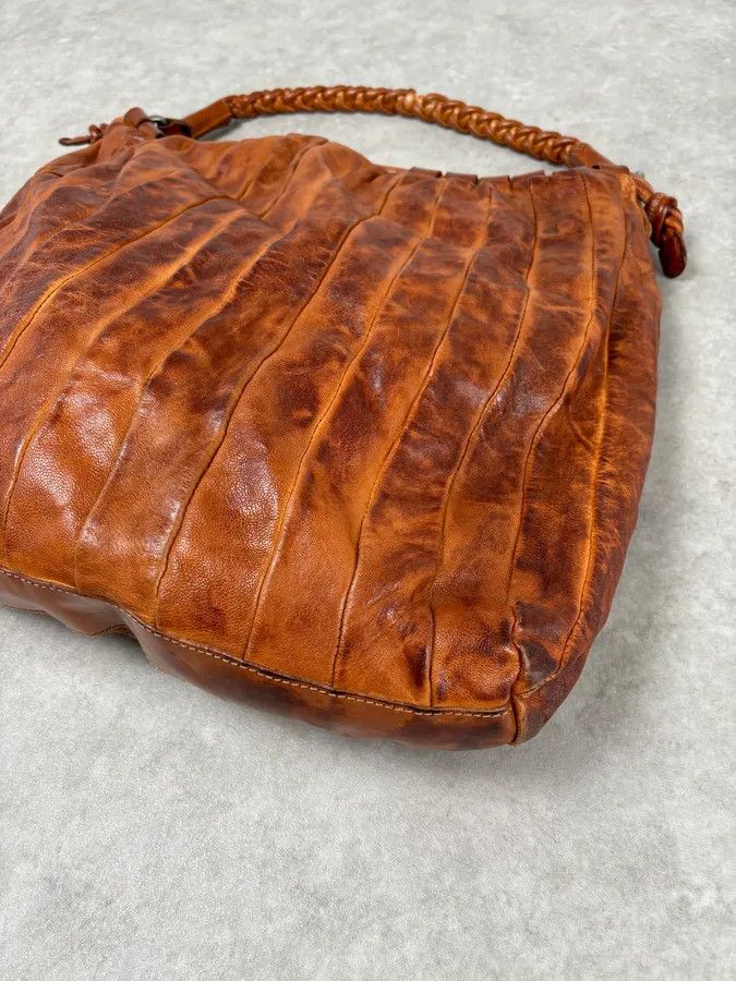 Giorgio Brato Giorgio Brato Brown Eroded Leather Bag Size ONE SIZE - 6 Thumbnail