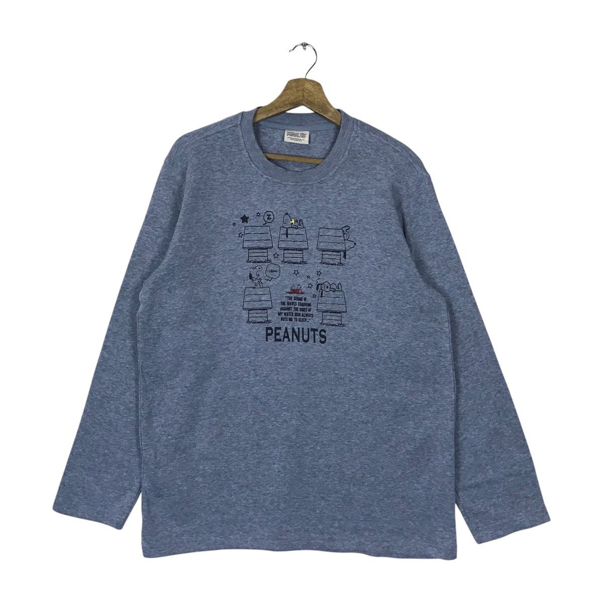 Peanuts Vintage Peanuts Worldwide Pullover Jumper Sweatshirt Size US XL / EU 56 / 4 - 1 Thumbnail
