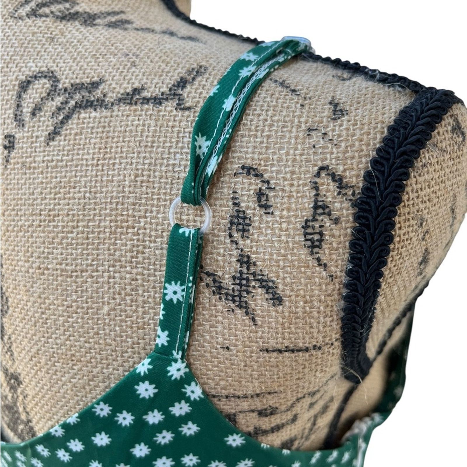 Other Green Polka Dot Dress Size S / US 4 / IT 40 - 5 Thumbnail
