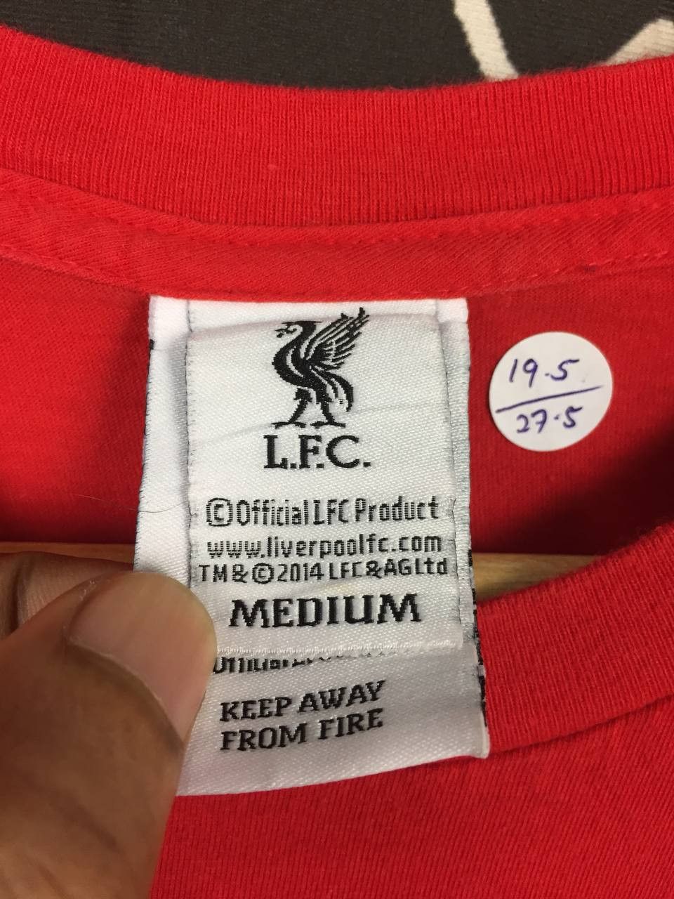 Vintage Official Liverpool FC Product Daniel Sturridge #15 Tee Size US M / EU 48-50 / 2 - 7 Thumbnail