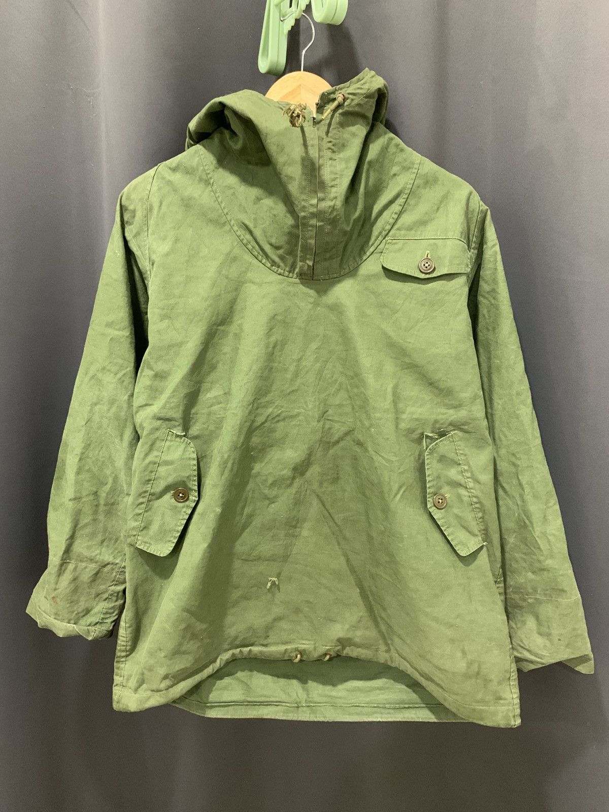 Vintage Vintage army OG pullover hoodie Size US L / EU 52-54 / 3 - 1 Thumbnail
