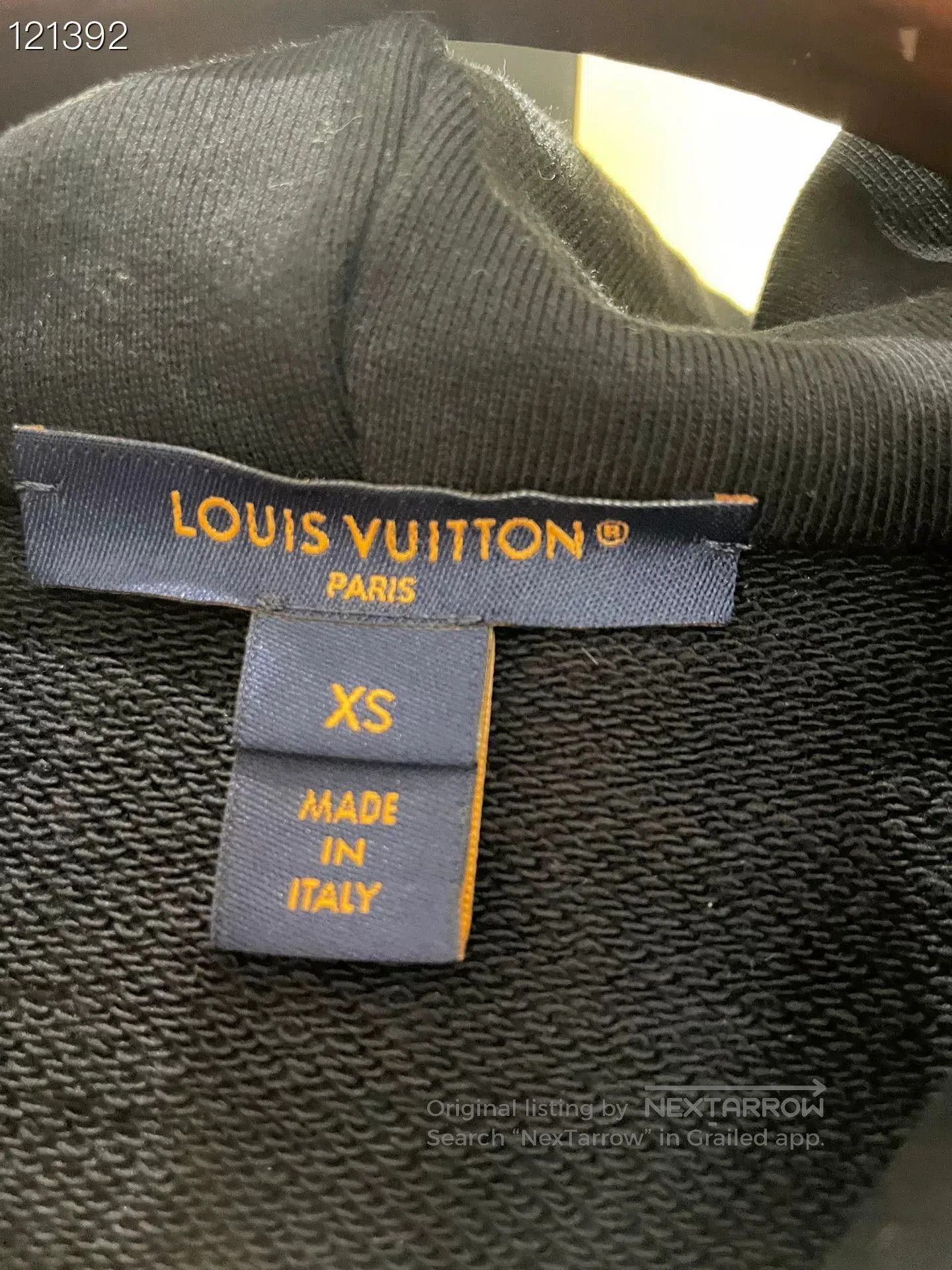 Louis Vuitton LV Oversized Printed Zipper Hoodie. Size XS / US 0-2 / IT 36-38 - 3 Thumbnail