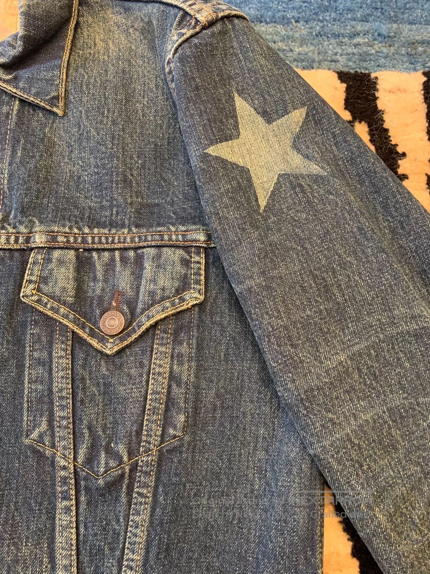 Sugar Cane Sugar Cane 901 Washed Denim Jacket. Size US XXS / EU 40 - 4 Thumbnail