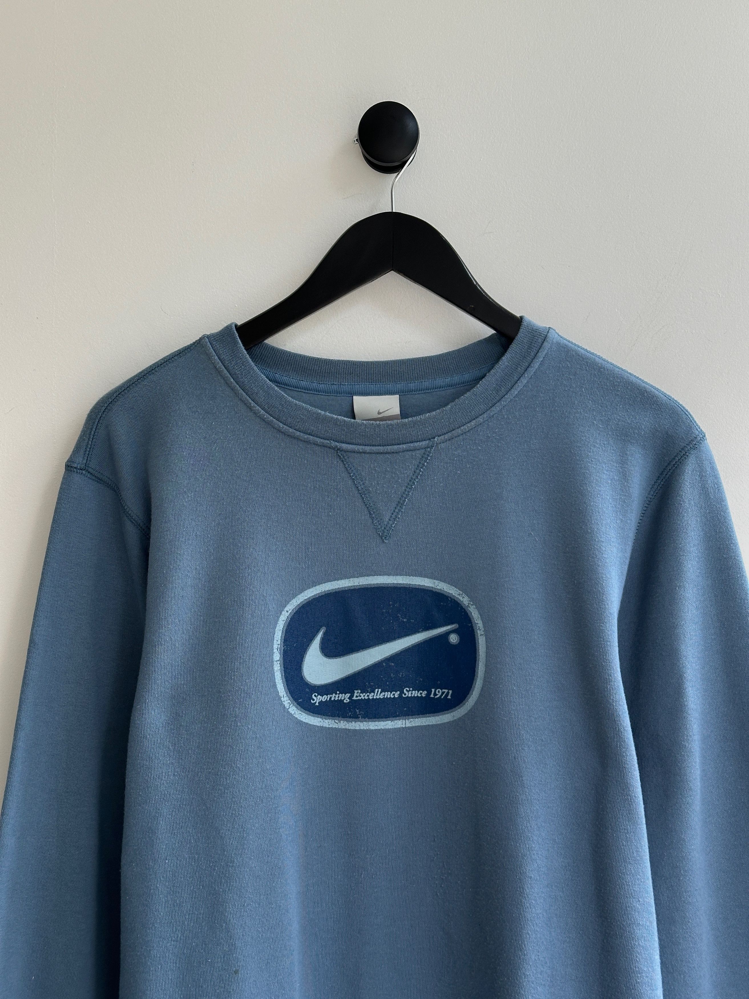 Nike Vintage Y2K Nike Sweatshirt Pullover Size US M / EU 48-50 / 2 - 2 Thumbnail