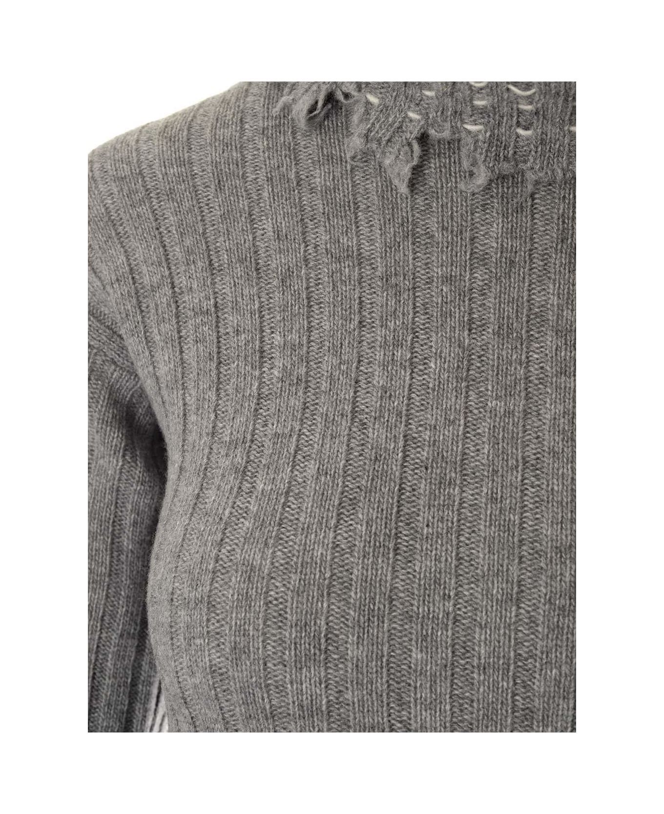 Marni o1y1125 Turtleneck Sweater in Gray Size M / US 6-8 / IT 42-44 - 3 Thumbnail