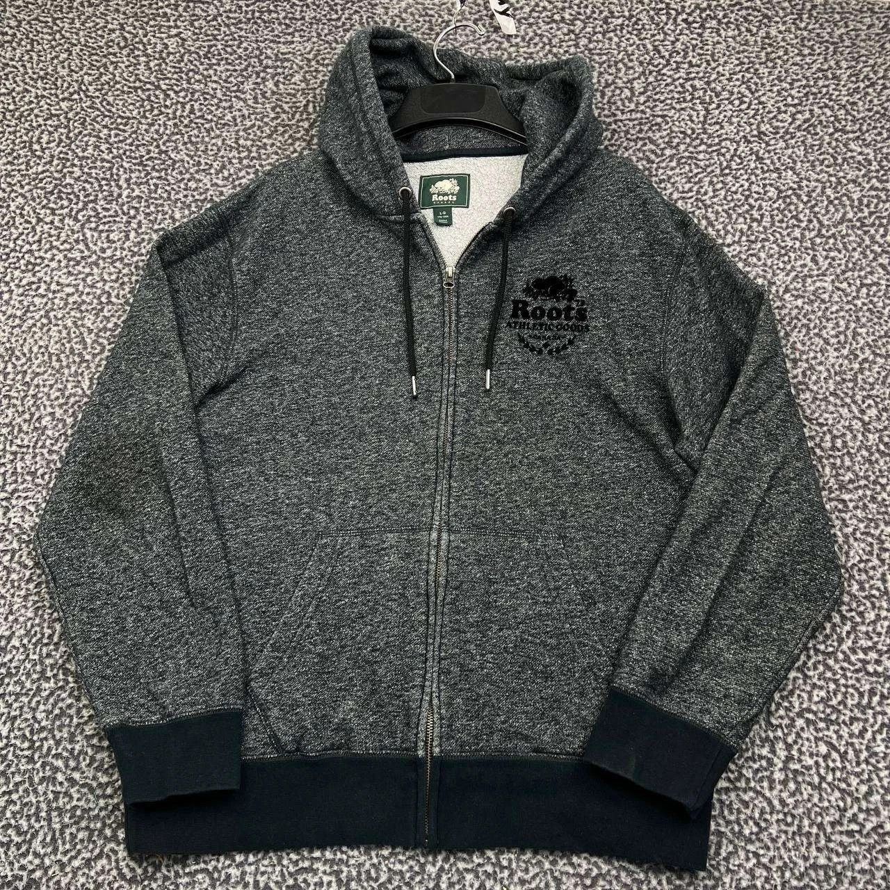 Roots Roots Canada Hoodie Men Fleece Full Zip Pocket Outdoor L Size US L / EU 52-54 / 3 - 1 Thumbnail
