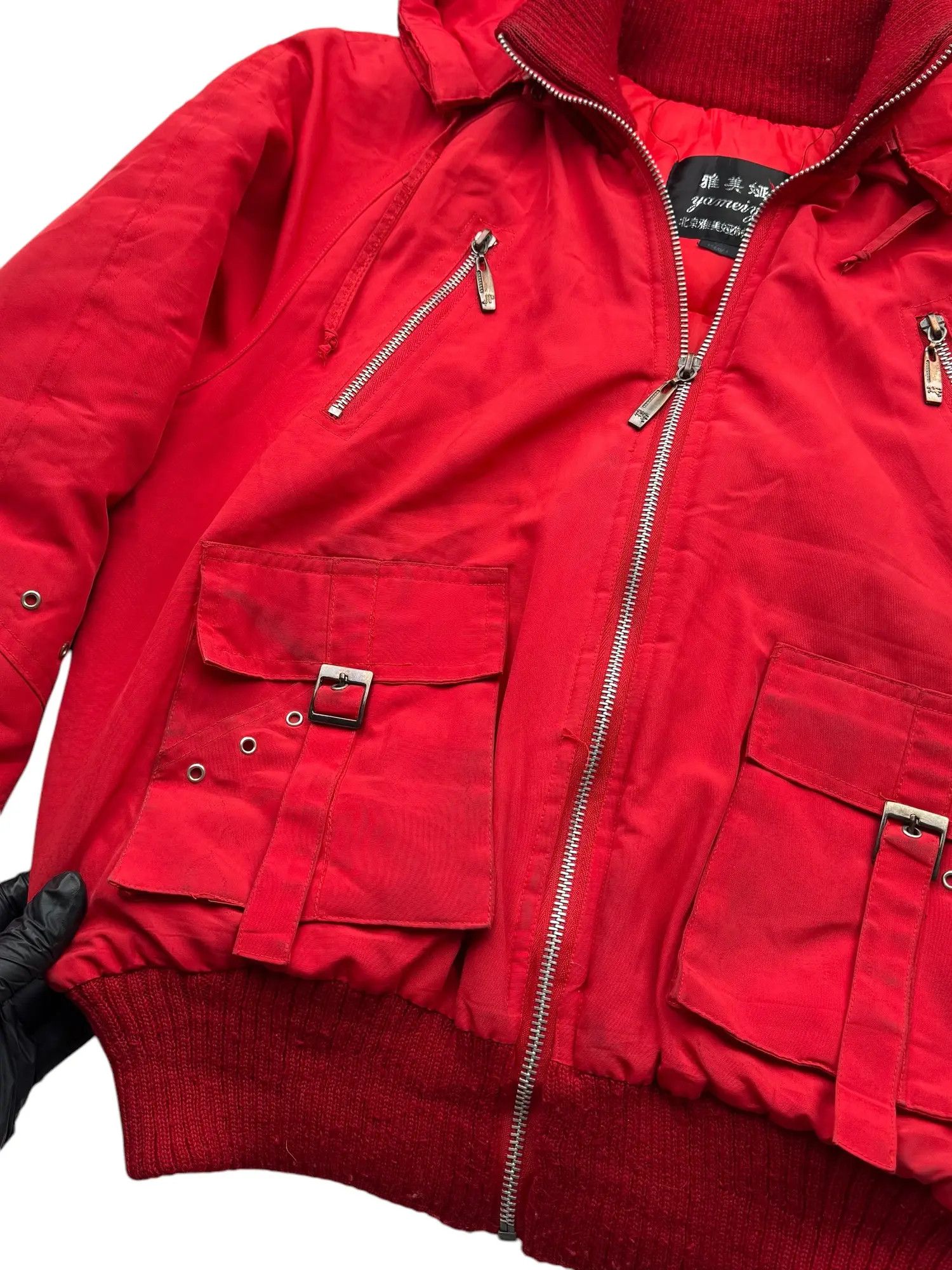 Japanese Brand Vintage Bondage Bomber Jacket W134(V9) Size US S / EU 44-46 / 1 - 4 Thumbnail