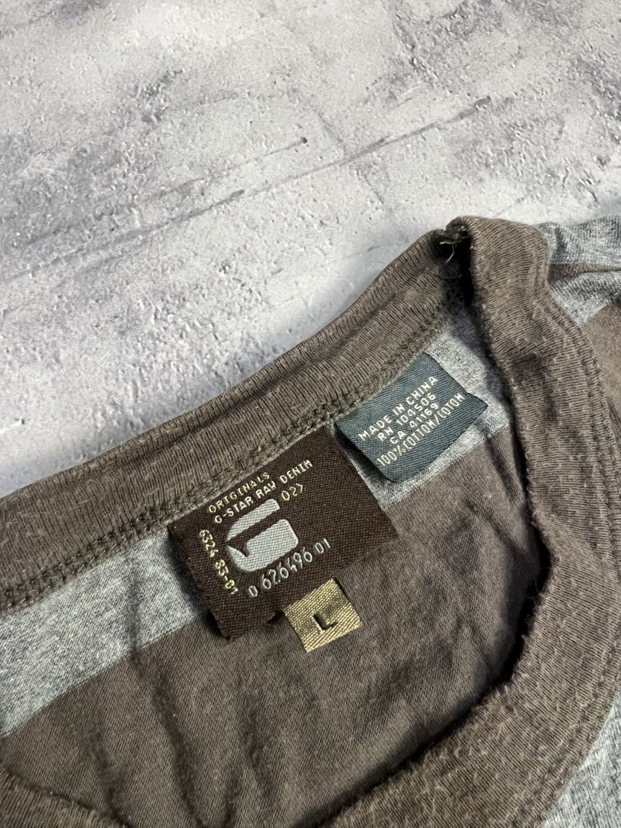 G-Star × Vintage Vintage G Star Raw T shirt Y2k Size US L / EU 52-54 / 3 - 3 Thumbnail