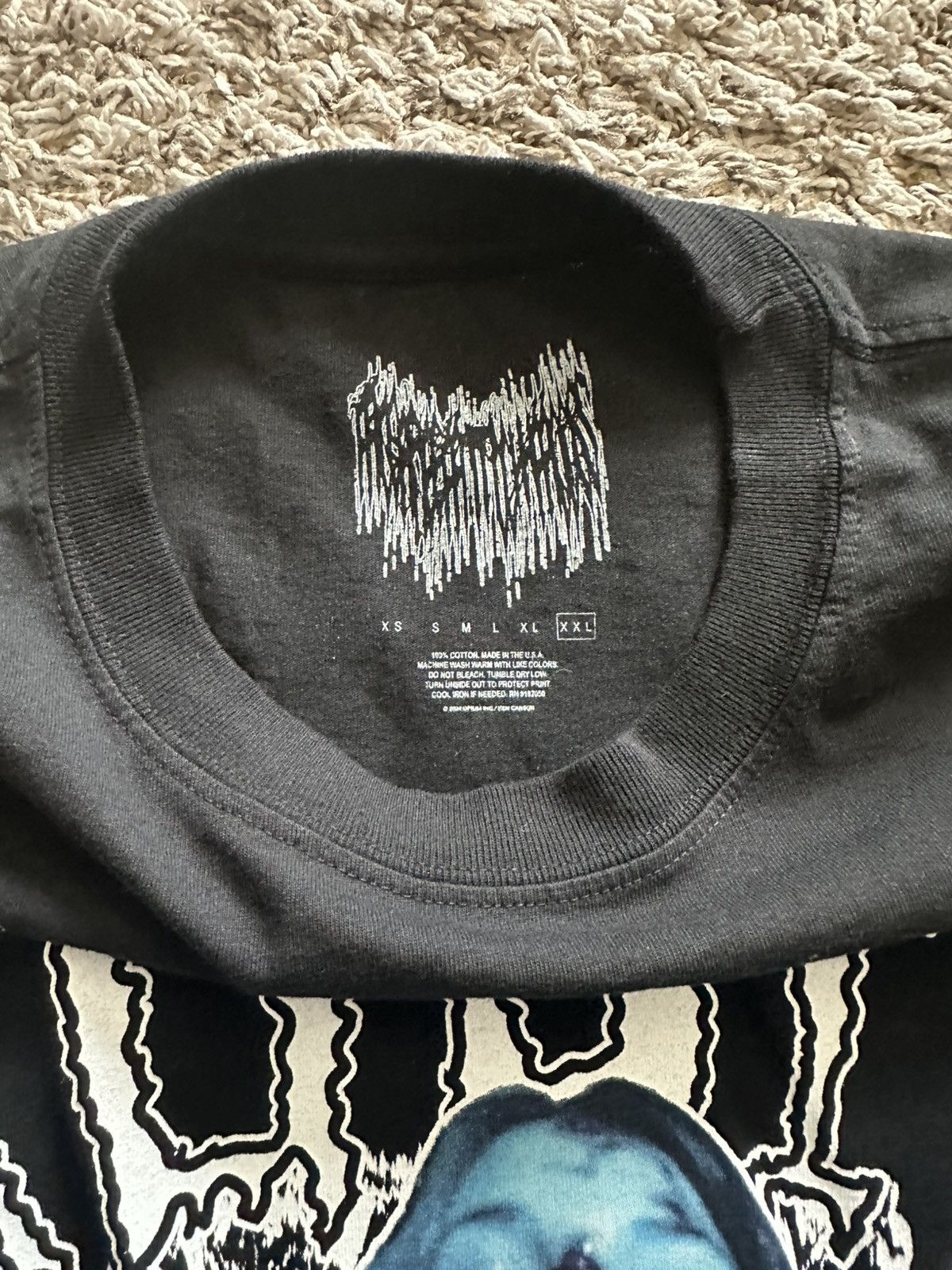 Ken Carson Ken Carson A Great Chaos Tour Audio Ecstasy Tee Size US XXL / EU 58 / 5 - 3 Thumbnail