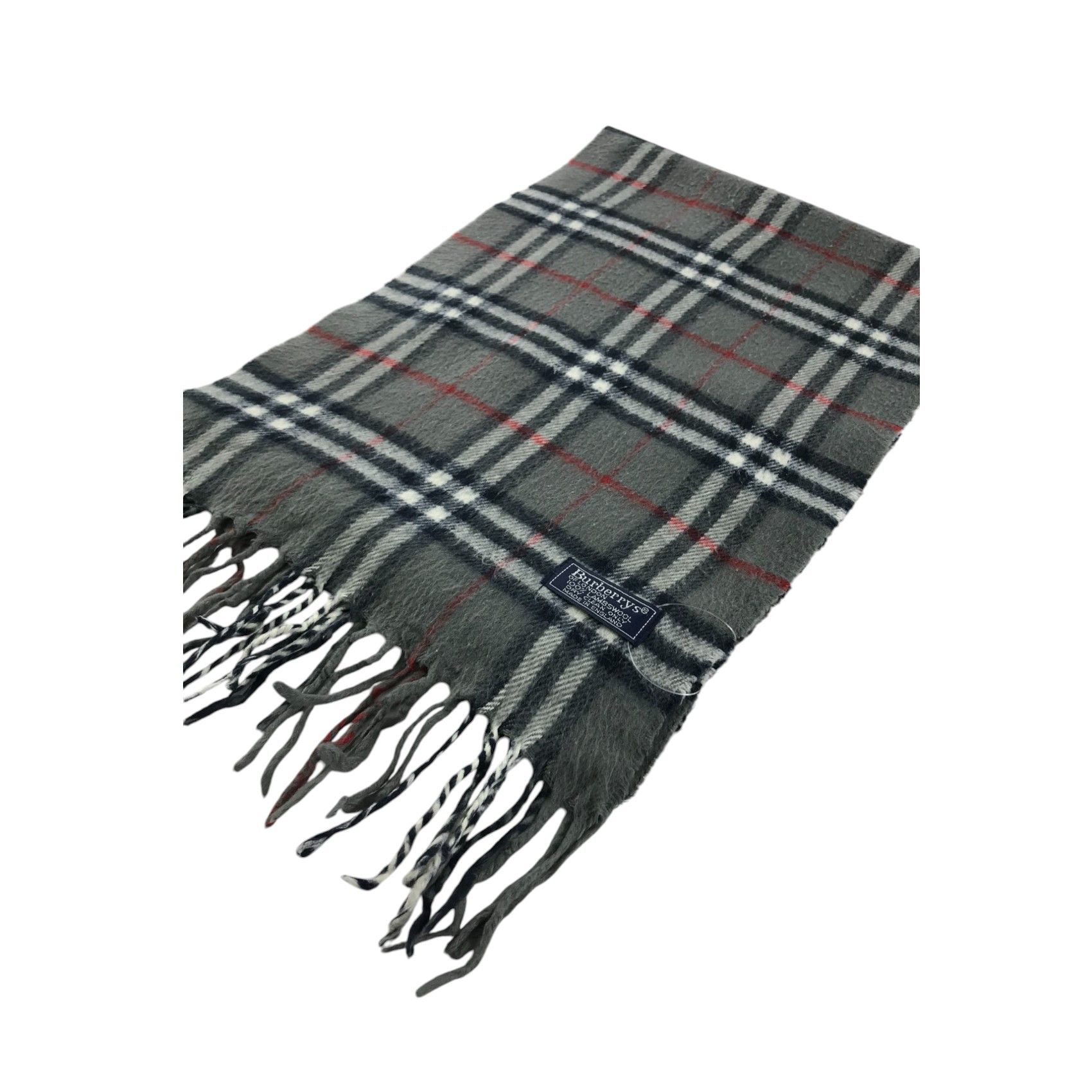 Burberry × Vintage Burberry Scarf / Muffler / Neckwear - WW2864 Size ONE SIZE - 3 Thumbnail