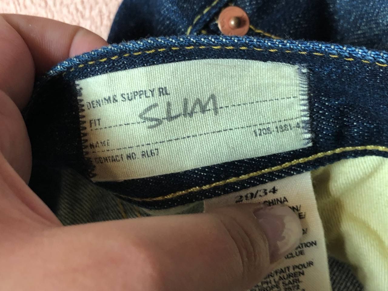 Ralph Lauren Ralph Lauren Denim & Supply Slim Fit Jeans Size 29 Size 29" - 5 Thumbnail