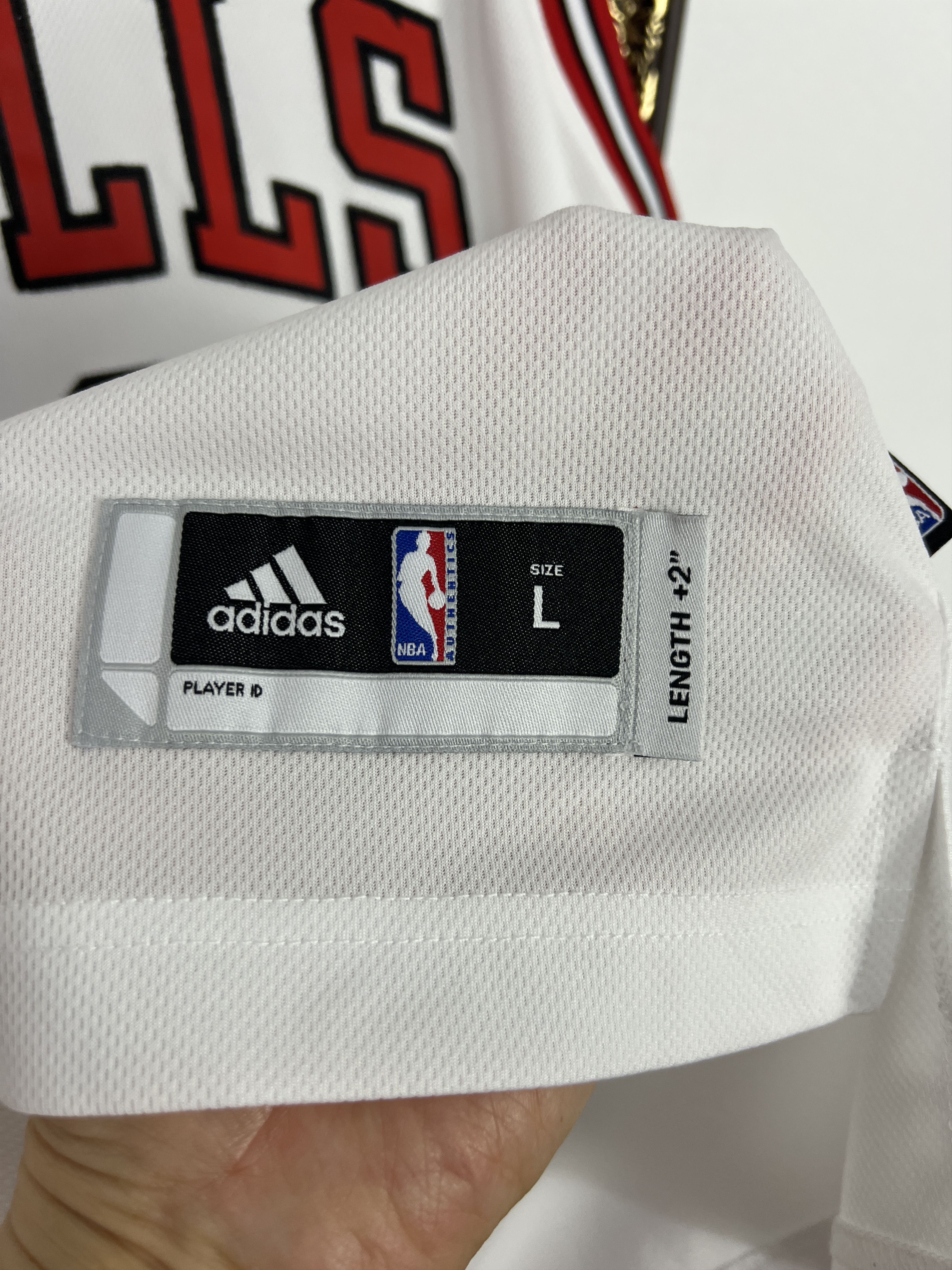 Adidas Chicago Bulls NBA #1 Rose Jersey Shirt Rare Boys Size L Size US XXS / EU 40 - 4 Thumbnail
