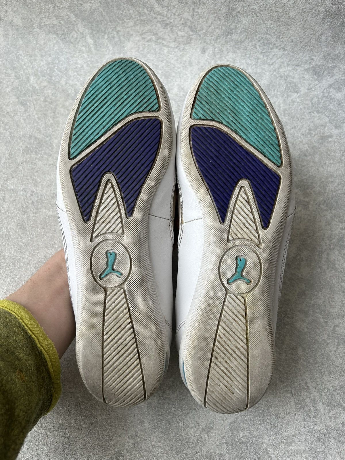 Puma Vintage 00s Y2K Puma Leather Ballerinas Ballet Flats Size US 8.5 / EU 41-42 - 9 Thumbnail