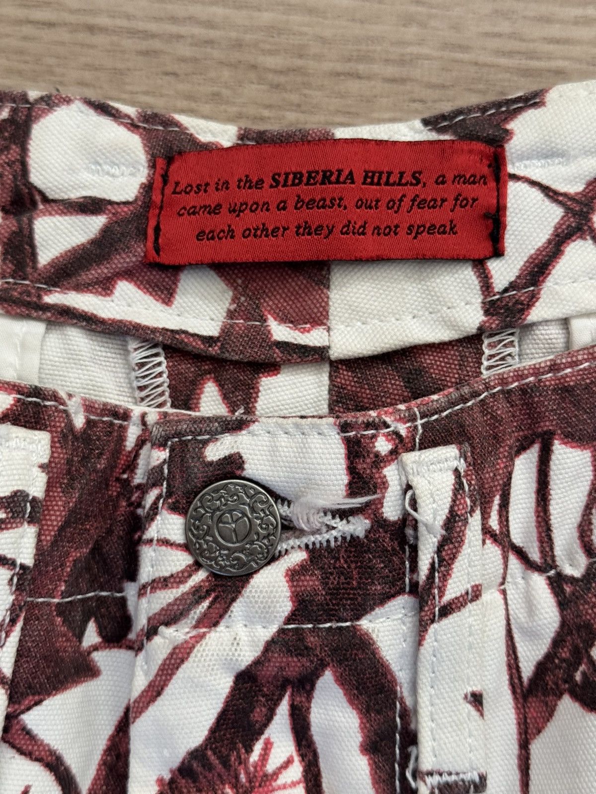 Siberia Hills Siberia Hills Blood Tree Denim Size US 32 / EU 48 - 3 Thumbnail