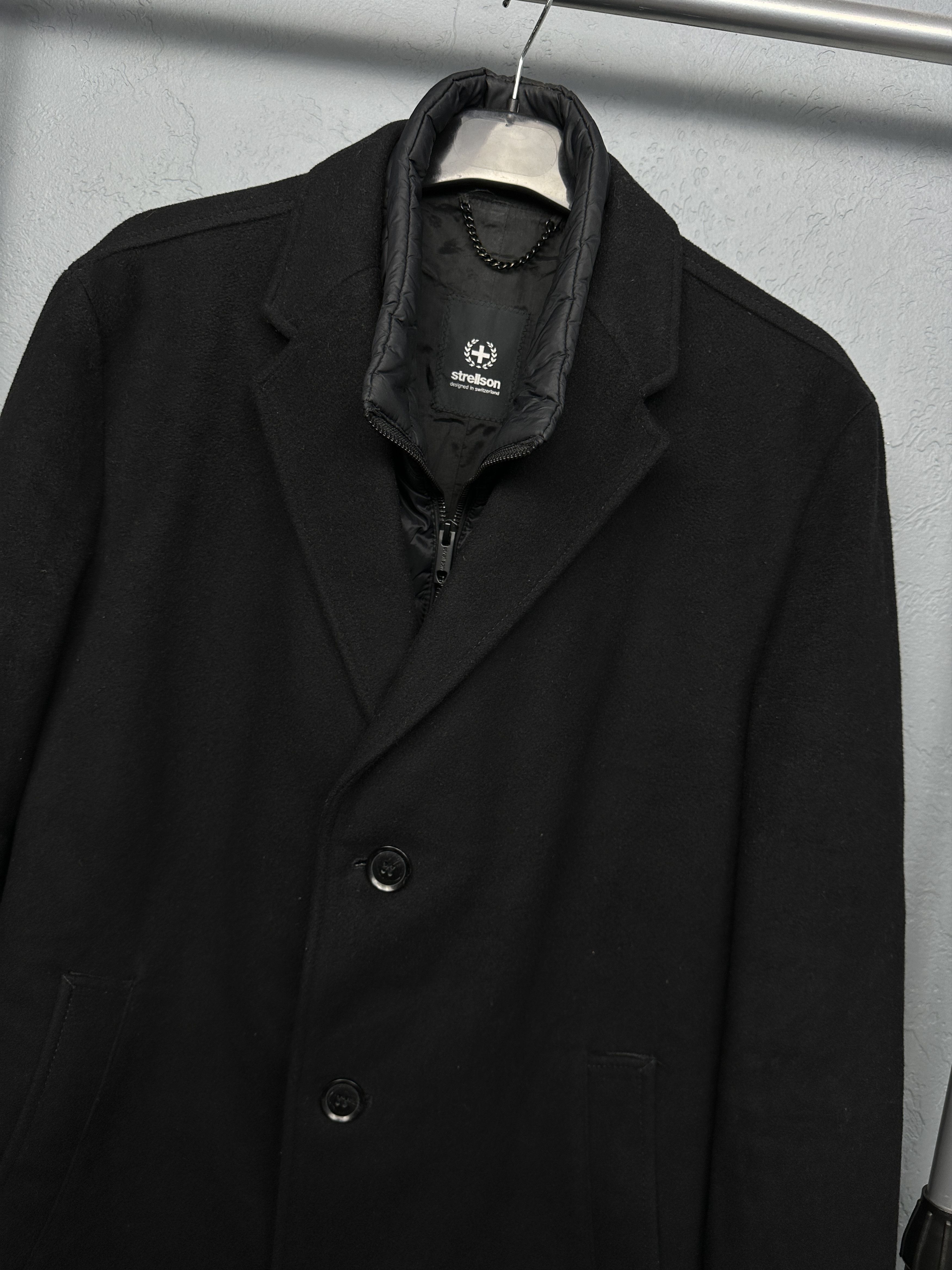 Strellson Strellson Mens Wool Cashmere Coat Jacket Size US L / EU 52-54 / 3 - 2 Thumbnail