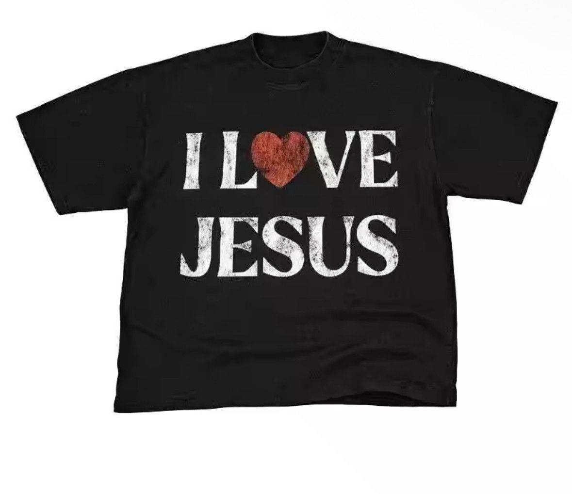 Other Streetwear Vintage I Love Jesus Qoute Print T-Shirt Punk Size US S / EU 44-46 / 1 - 1 Thumbnail