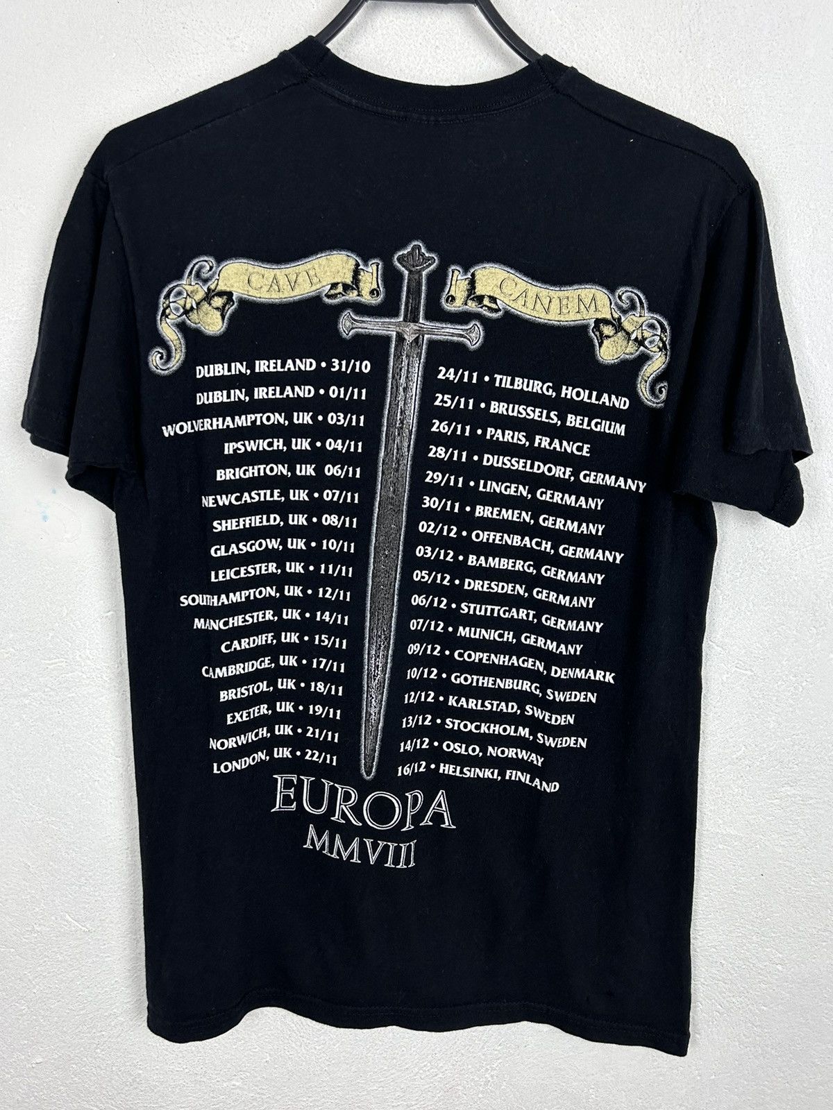 Band Tees 00s Vintage Motorhead Motorizer 2008 Europa Tour T-Shirt Size US S / EU 44-46 / 1 - 4 Thumbnail