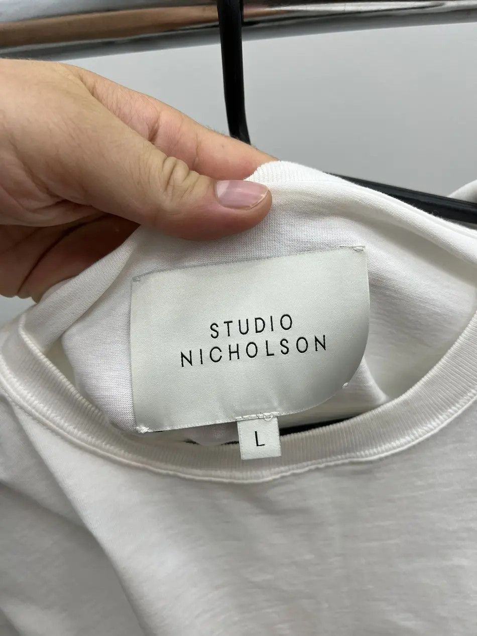 Studio Nicholson Studio Nicholson Classic Long Sleeve Tee Size US L / EU 52-54 / 3 - 4 Thumbnail
