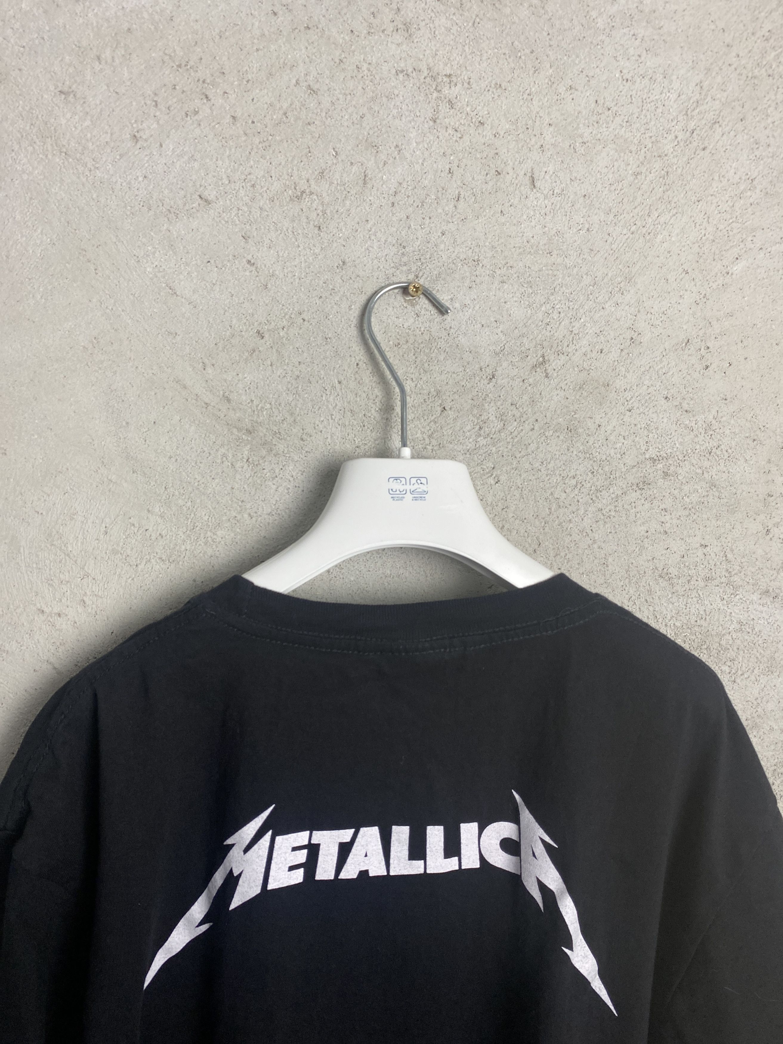 Metallica Metallica printed t-shirt tee band rock music Size US XL / EU 56 / 4 - 5 Thumbnail