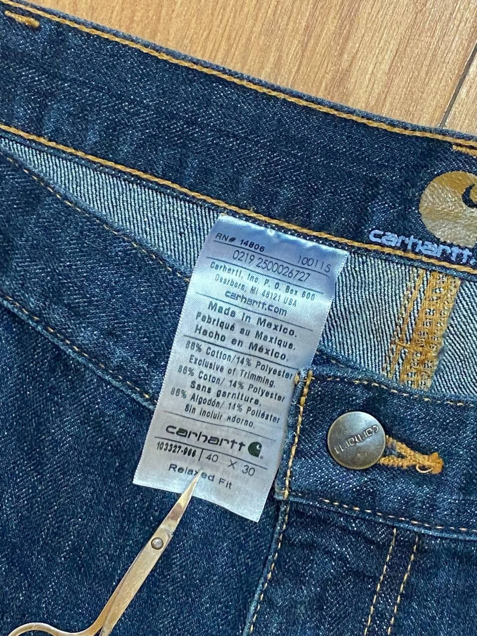 Carhartt Carhartt WIP Double Knee Denim Work Pants Size US 40 / EU 56 - 4 Thumbnail