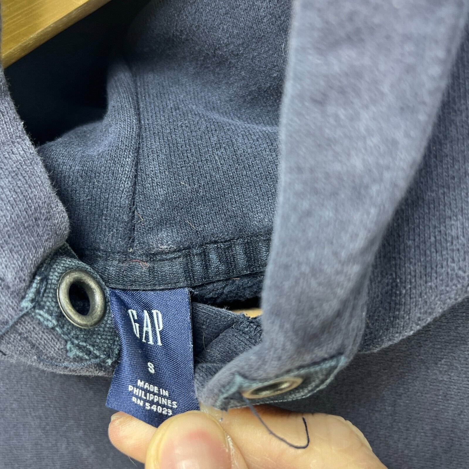 Gap × Vintage Vintage Y2K Gap Reverse Weave Sun Faded Hoodie Small Size US S / EU 44-46 / 1 - 5 Thumbnail