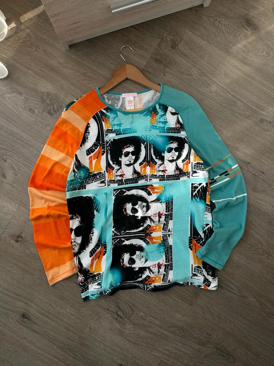 Japanese Brand × Vintage Vintage Custo Barcelona Printed Long Sleeve W’S Size M / US 6-8 / IT 42-44 - 1 Thumbnail