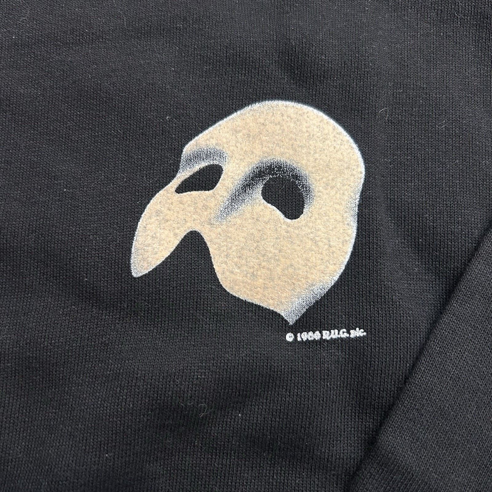 Vintage 1986 Phantom Of The Opera Double Sided Fleece 80s Sweatshirt Size US XL / EU 56 / 4 - 4 Thumbnail