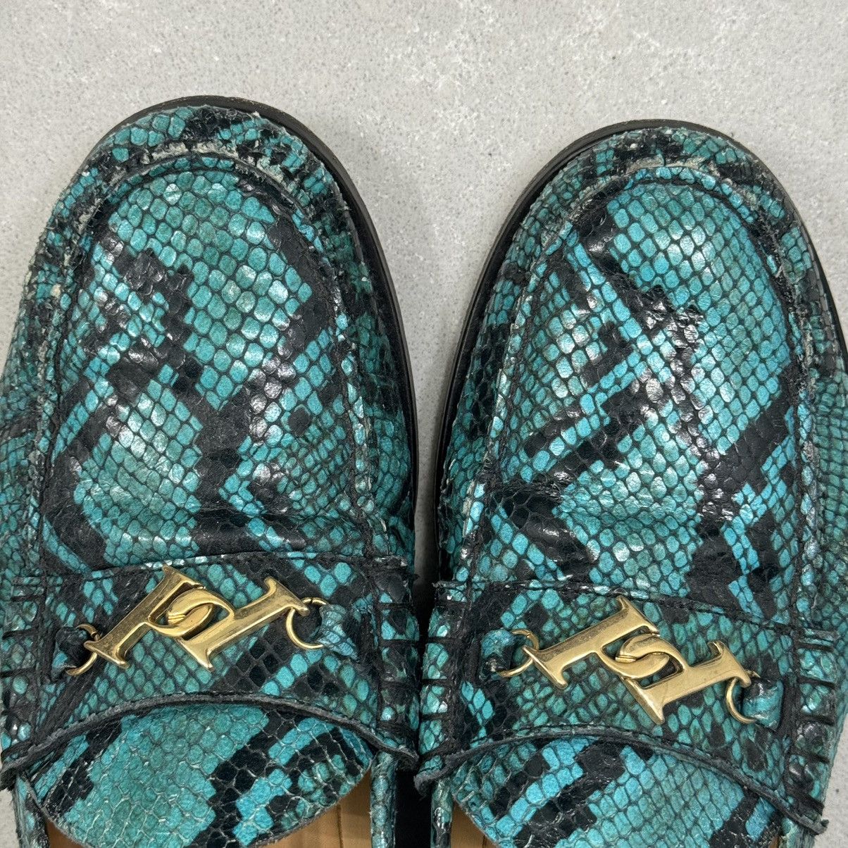 Palace Blue snakeskin palace loafers 2018 Size US 9.5 / EU 42-43 - 7 Thumbnail