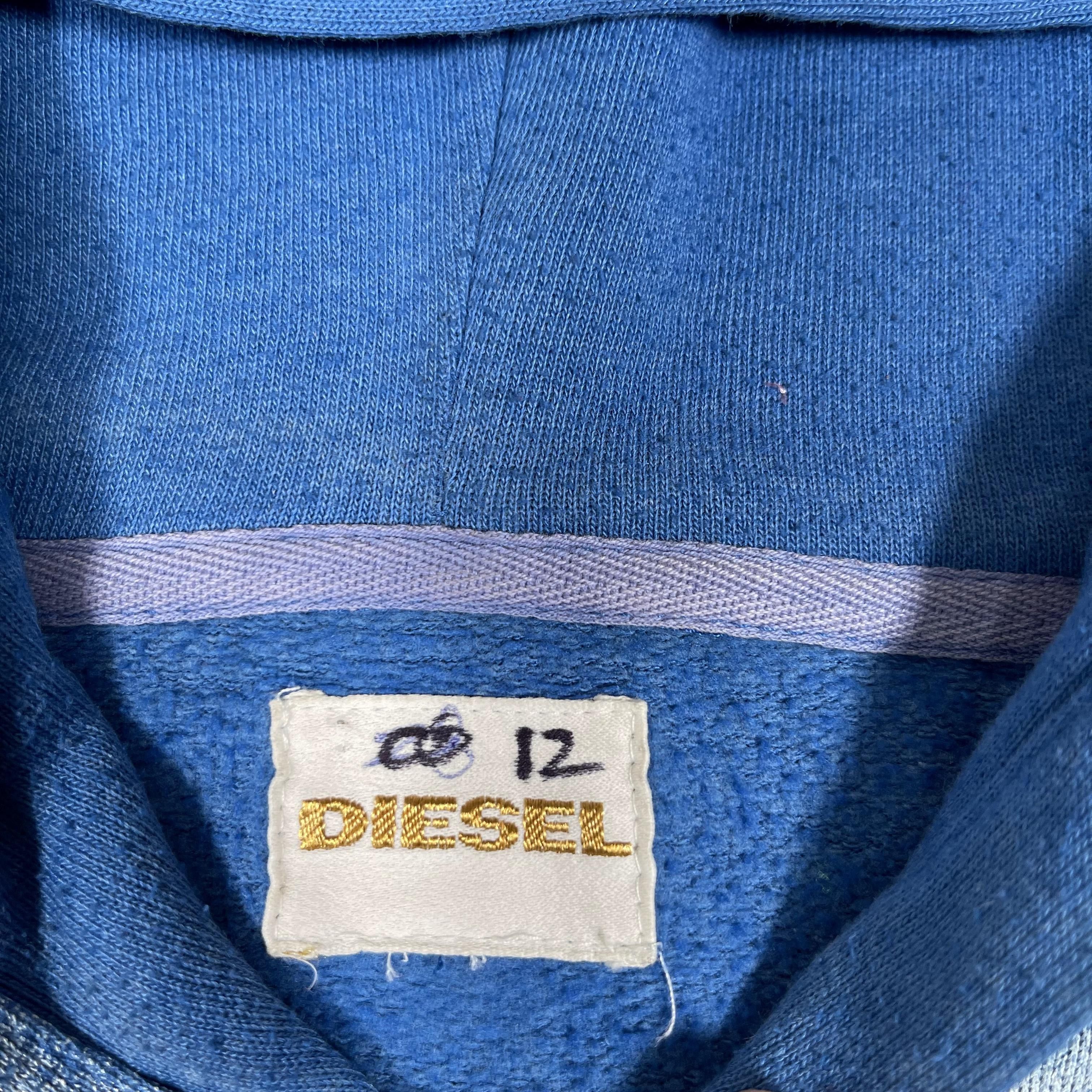 Diesel Diesel Monogram 2000s Hoodie Size US M / EU 48-50 / 2 - 6 Thumbnail