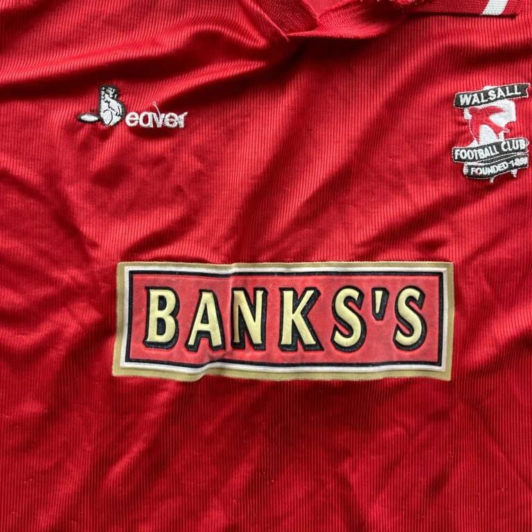 Other Walsall 2001-02 Beaver home football jersey size XL Size US XL / EU 56 / 4 - 4 Thumbnail