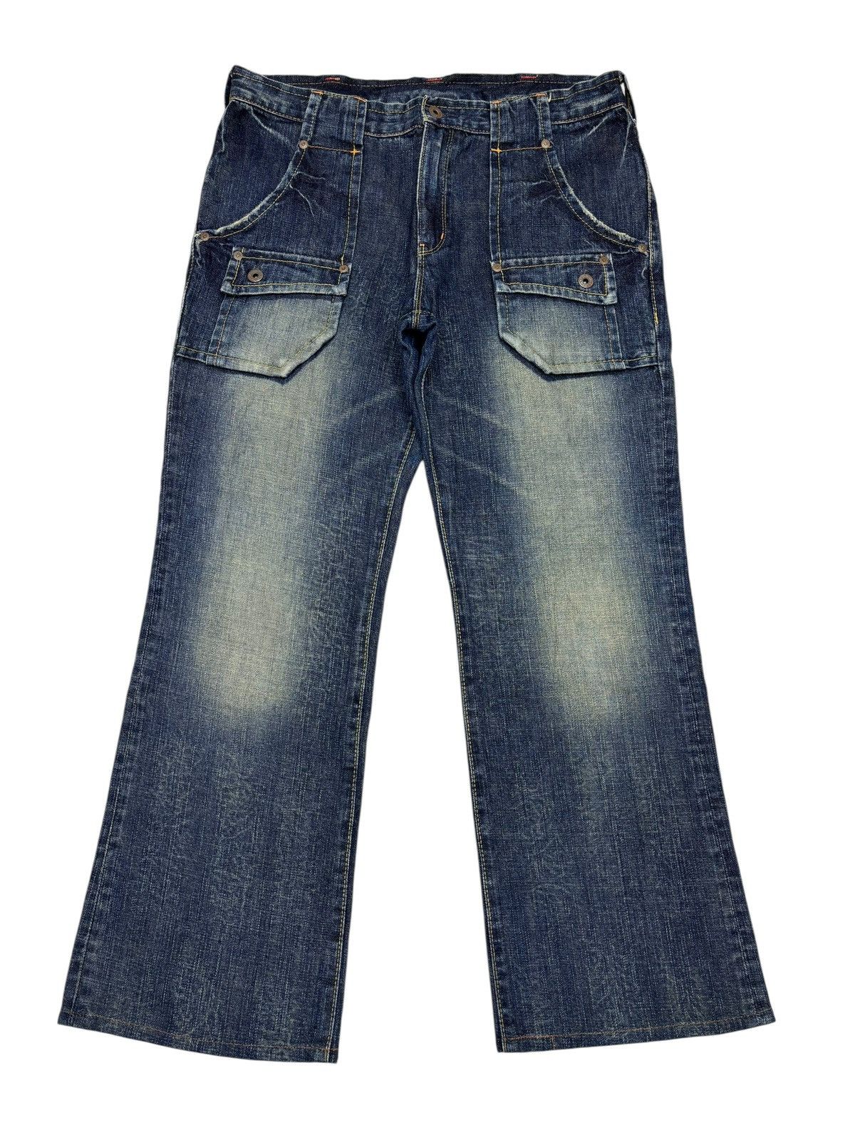 Kapital Vintage Japanese Bush Denim Baggy Jeans Size US 35 - 7 Thumbnail