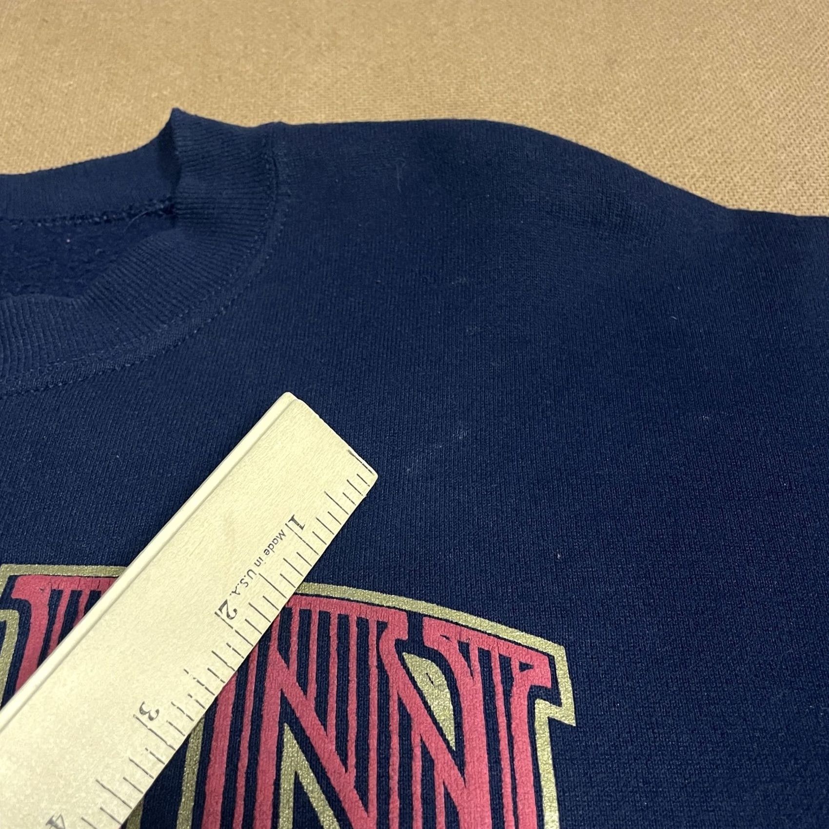 Jerzees VINTAGE Odin State University Sweatshirt Mens Large Blue Jerzees 90s Collegiate Graphic Print Pullover Size US L / EU 52-54 / 3 - 4 Thumbnail