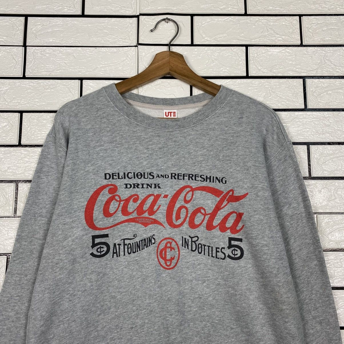Japanese Brand Vintage Sweatshirt Coca Cola Big Logo Size US M / EU 48-50 / 2 - 4 Thumbnail