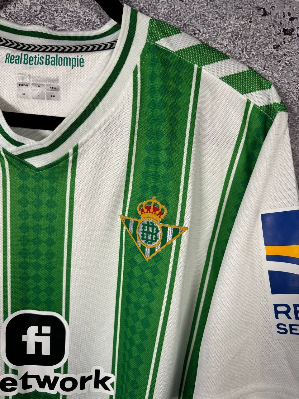 Hummel × Vintage Real Betis 2023/24 Hummel Soccer Jersey Blokcore XL sz Size US XL / EU 56 / 4 - 8 Thumbnail