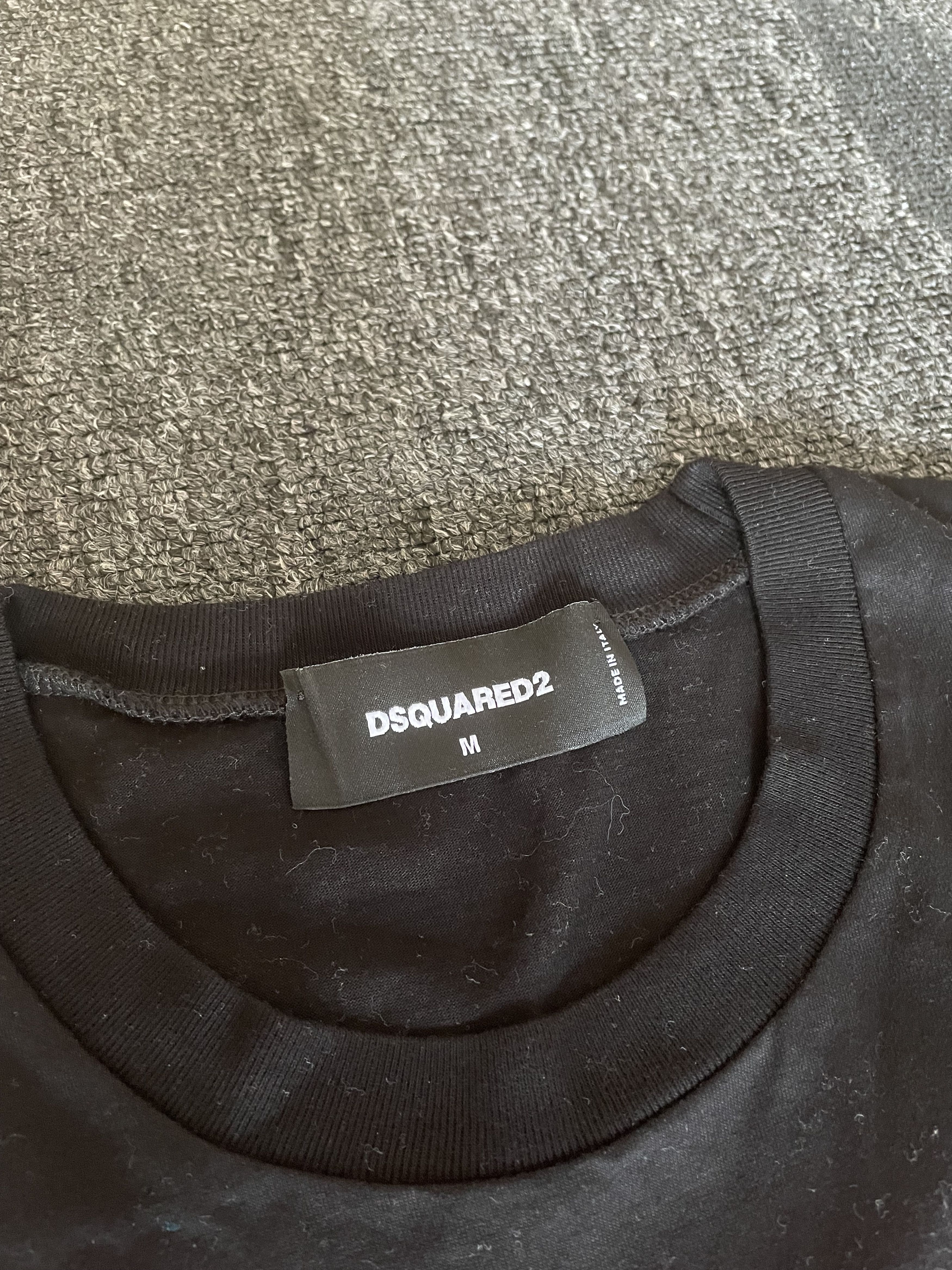 Dsquared2 DSQUARED2 BLACK EBYS T-shirt Size US M / EU 48-50 / 2 - 5 Thumbnail